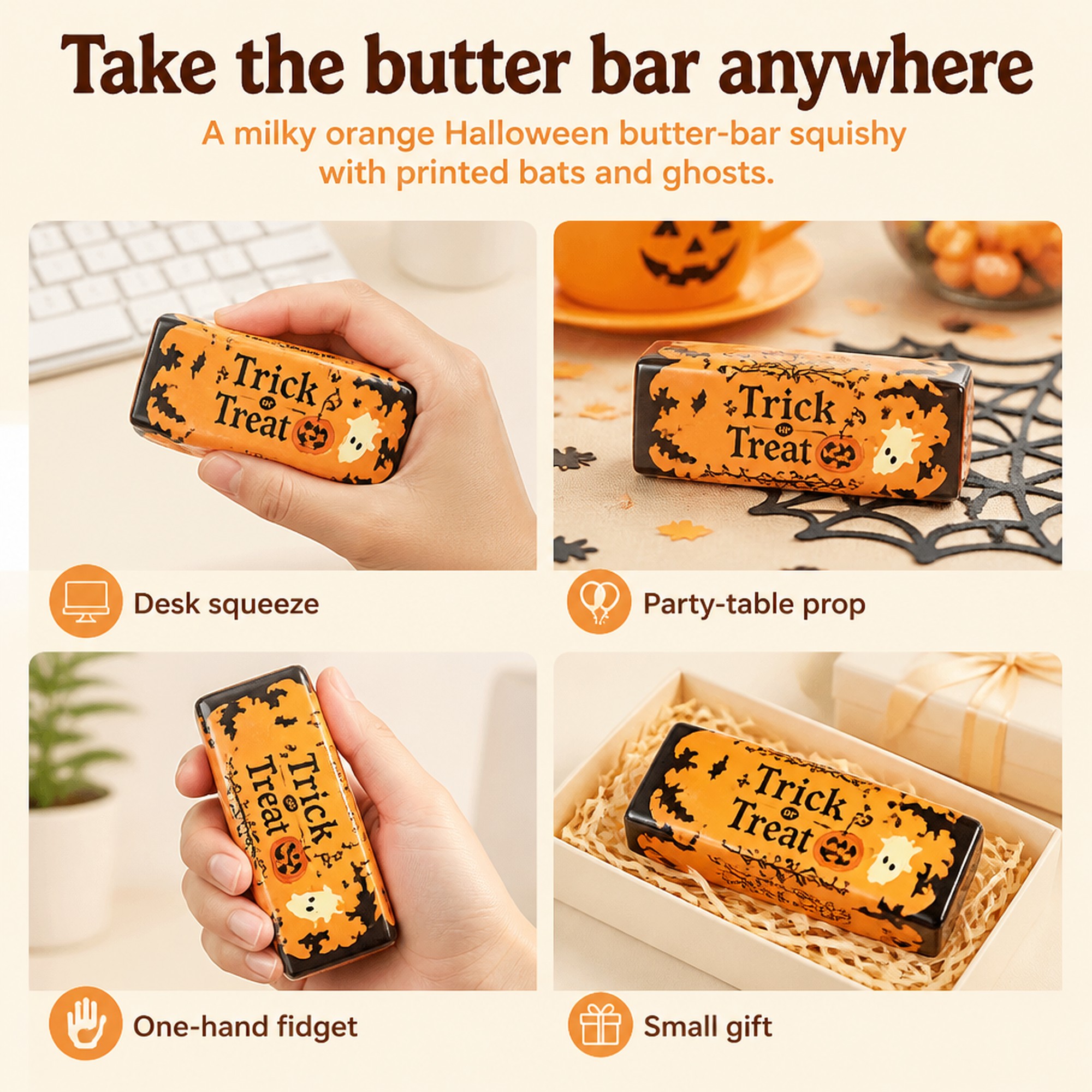 Halloween Butter Bar use occasions