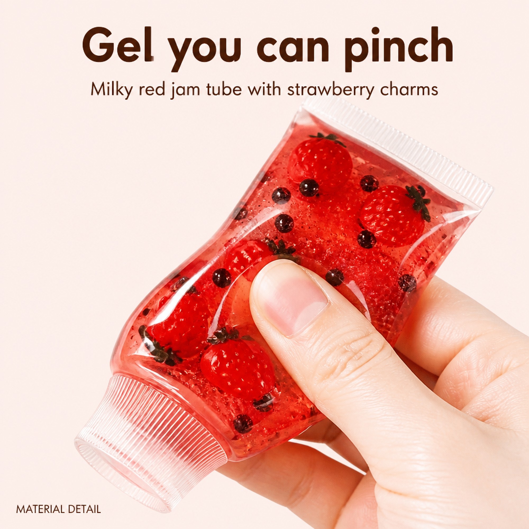 Strawberry Jam Tube gel pinch
