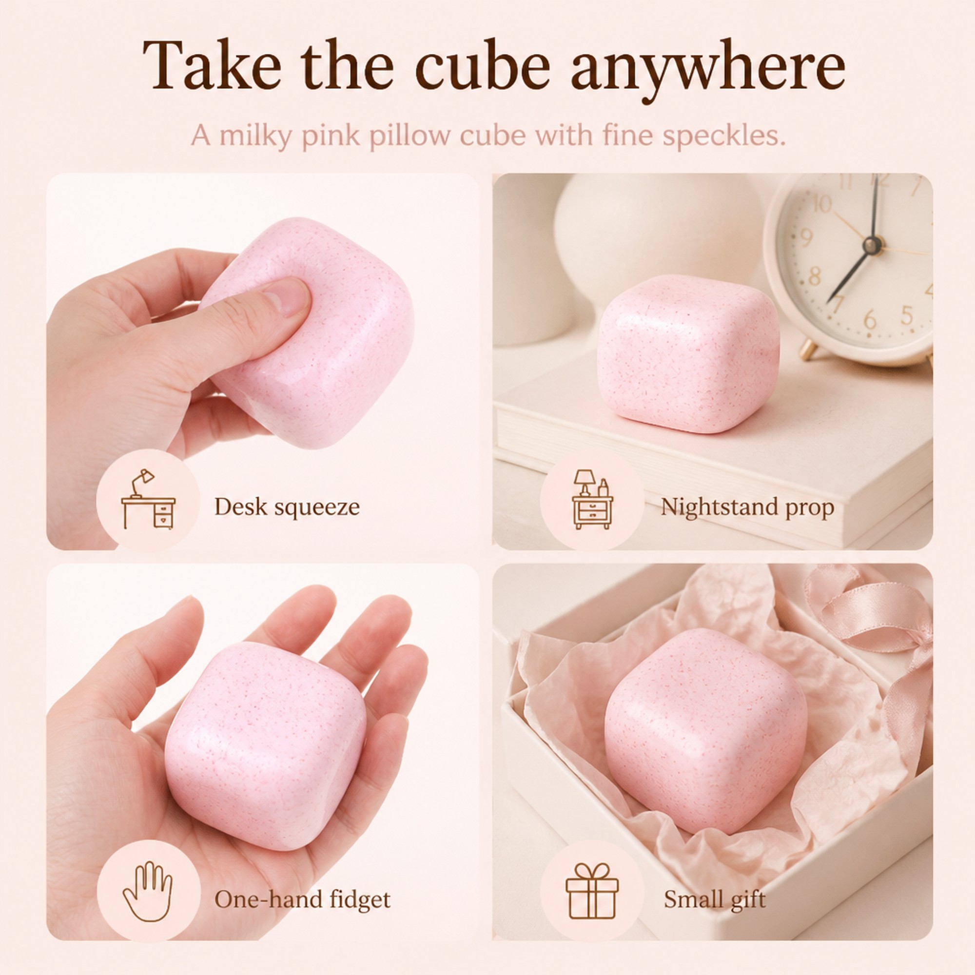 Sticky Pink Cube use occasions