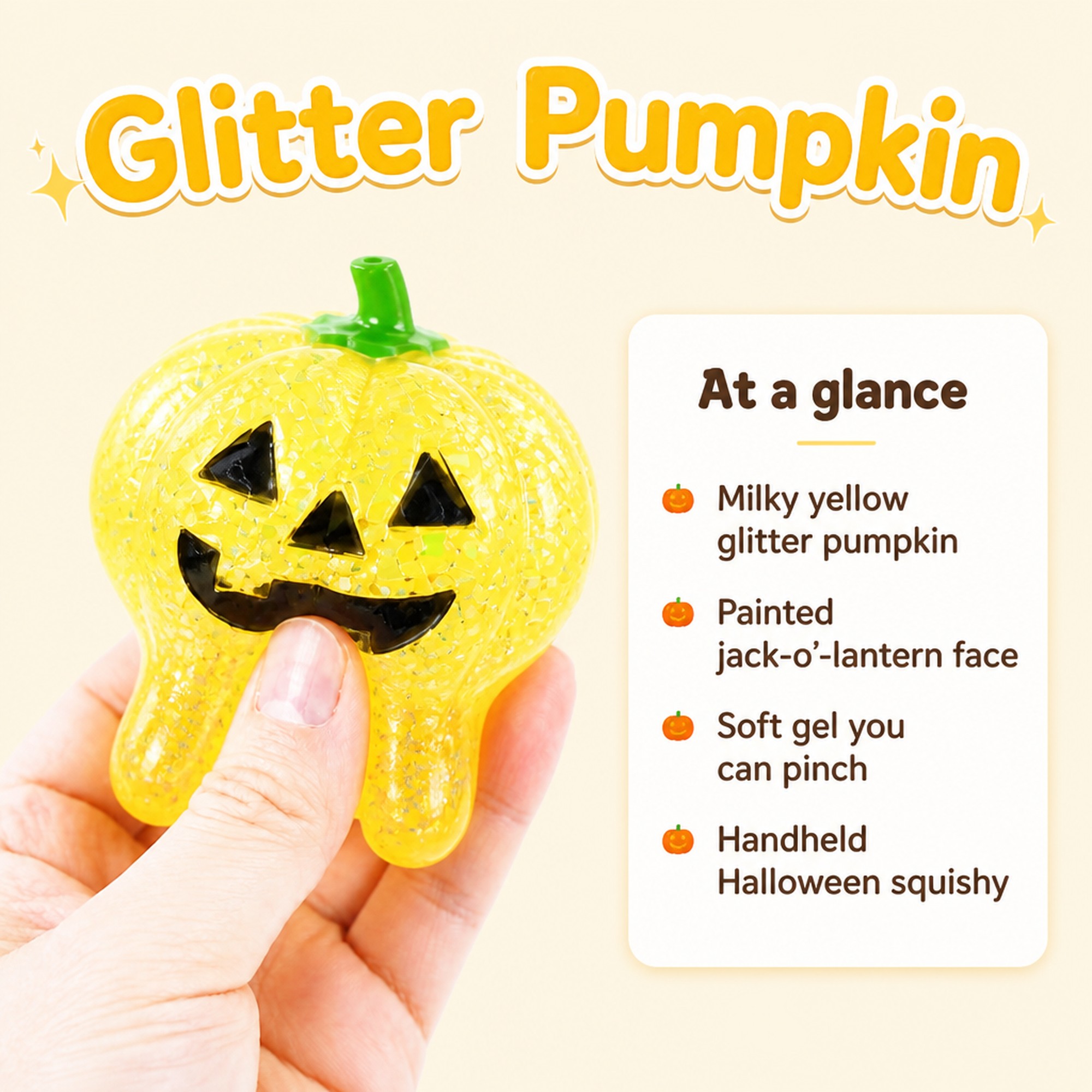 Glitter Pumpkin at a glance