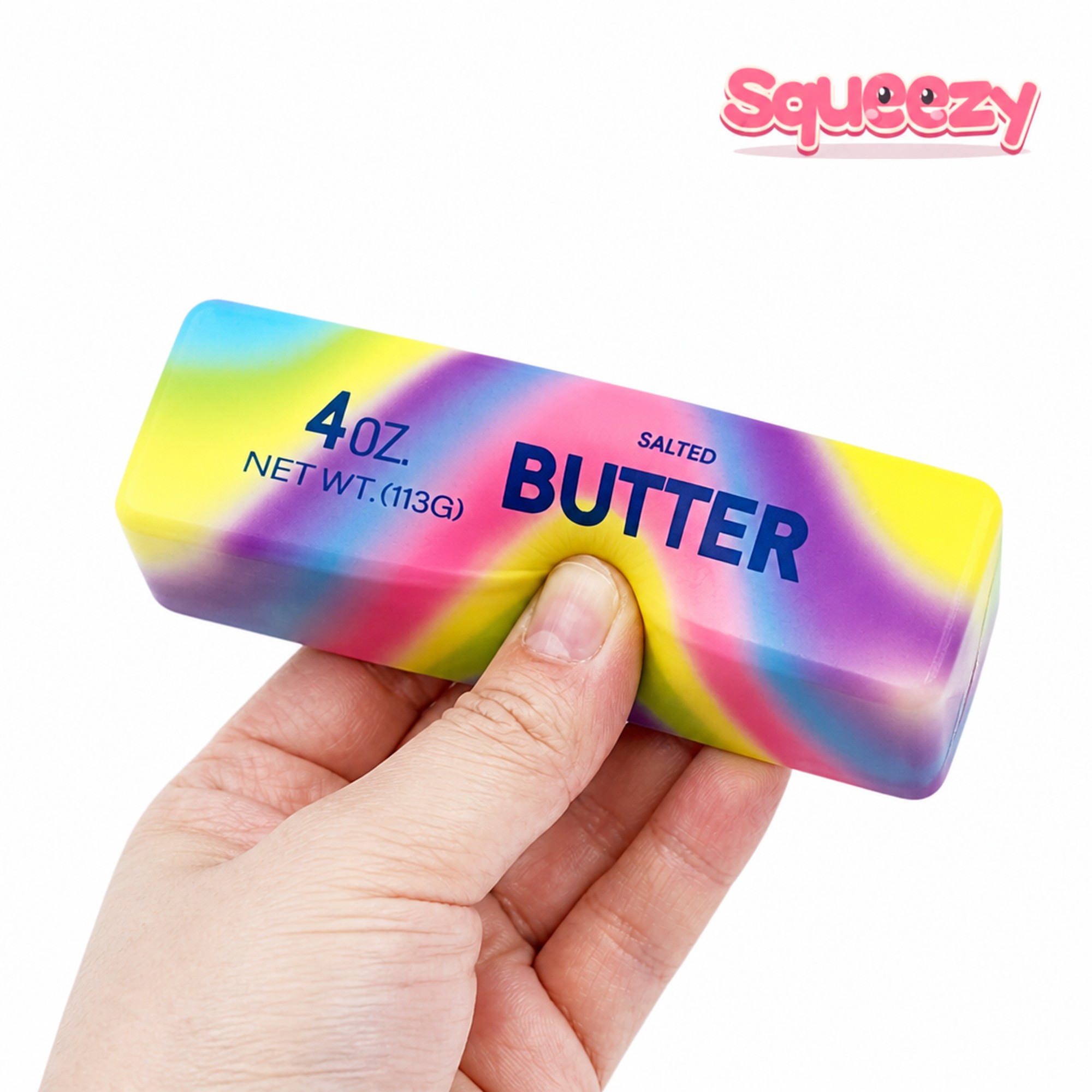 Marble Butter Bar being squeezed