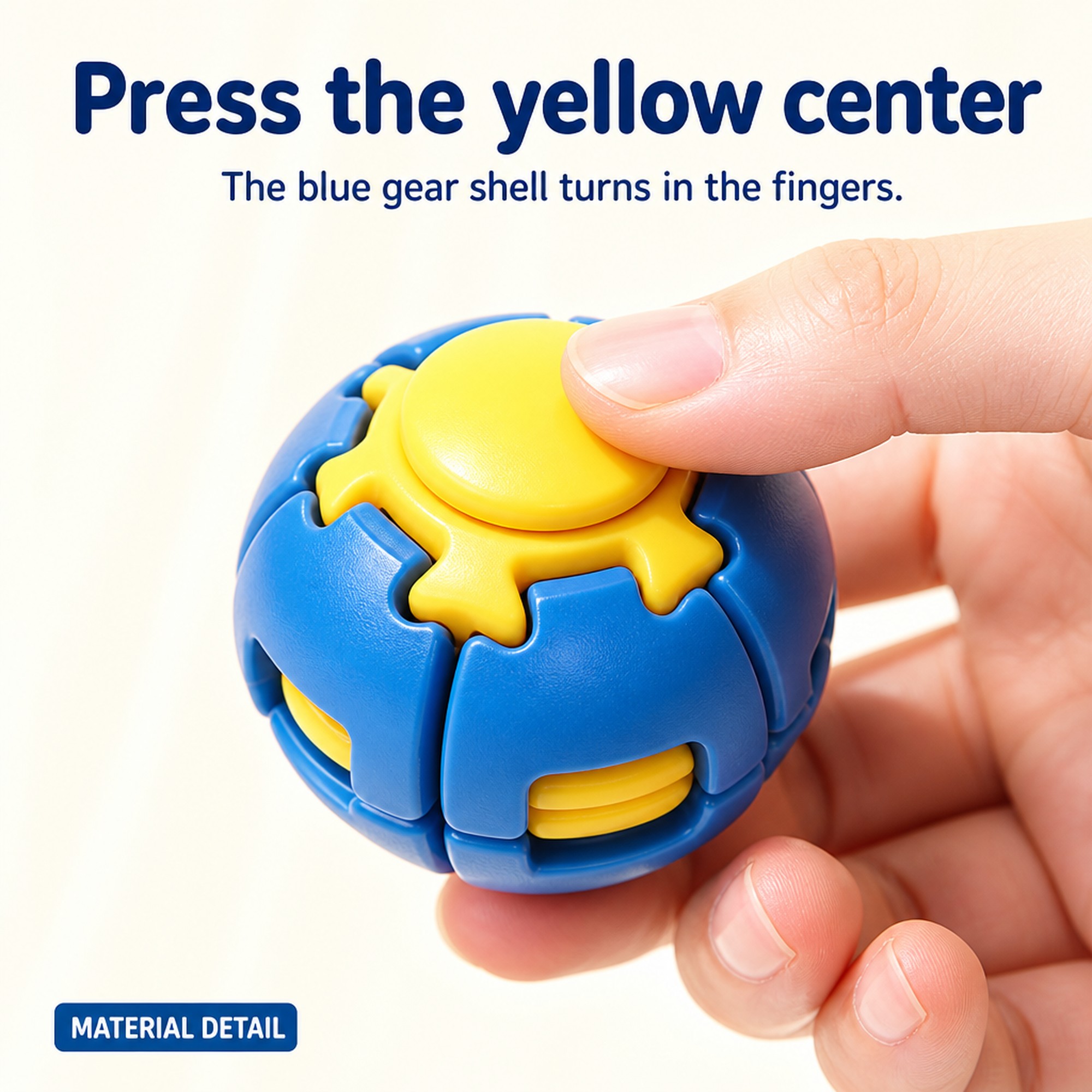 Blue Spin Ball press center
