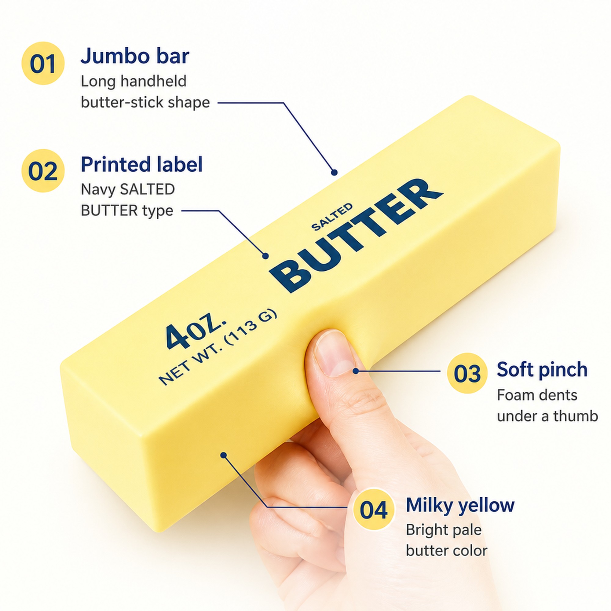 Jumbo Butter Bar features