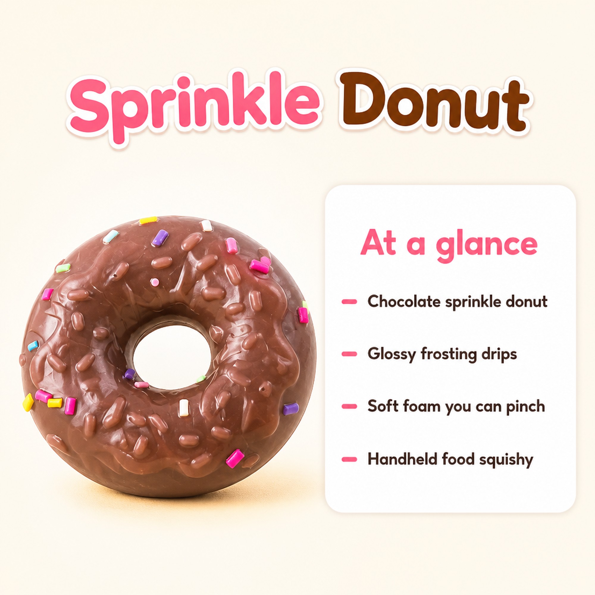 Sprinkle Donut at a glance