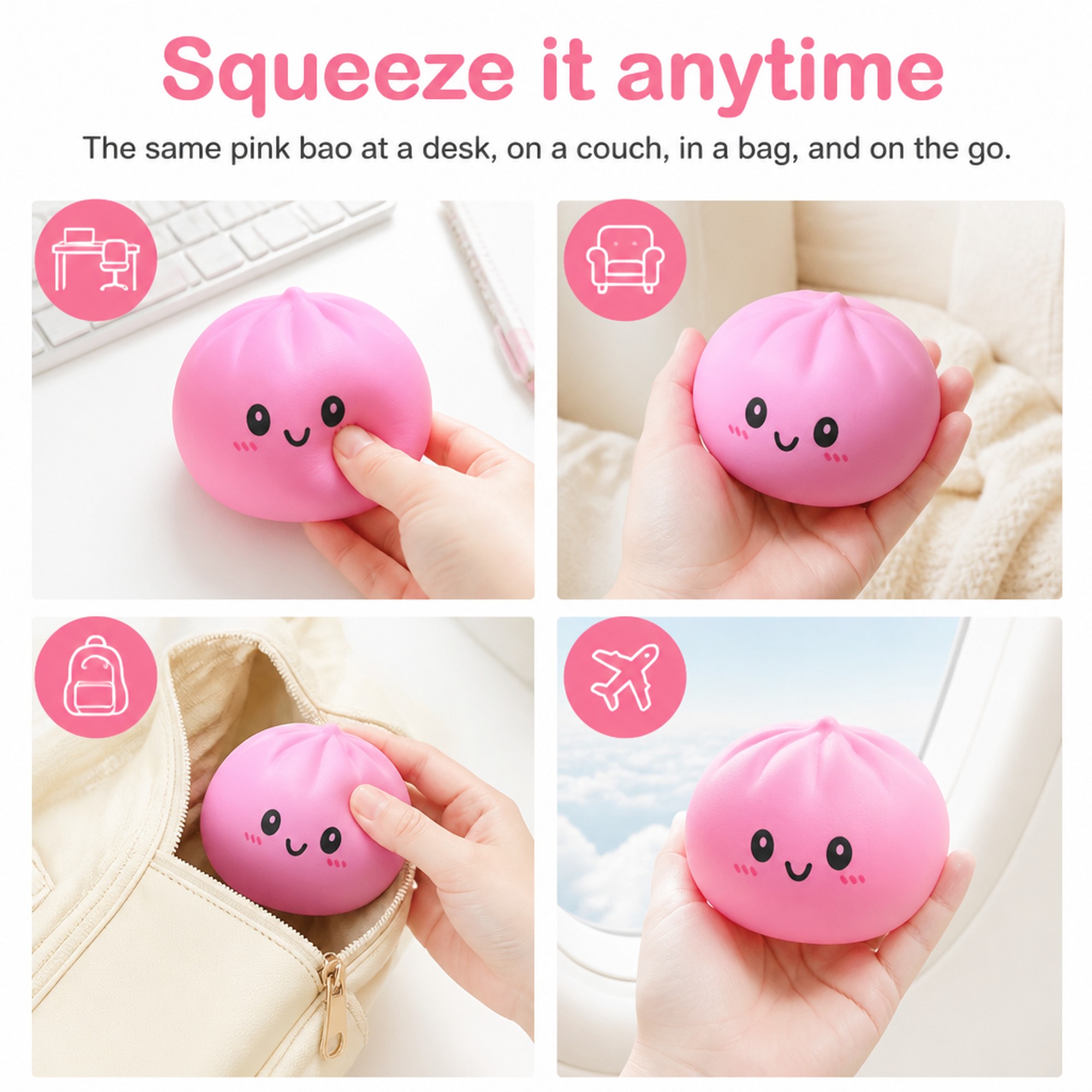 Pink Steamer Bao use occasions