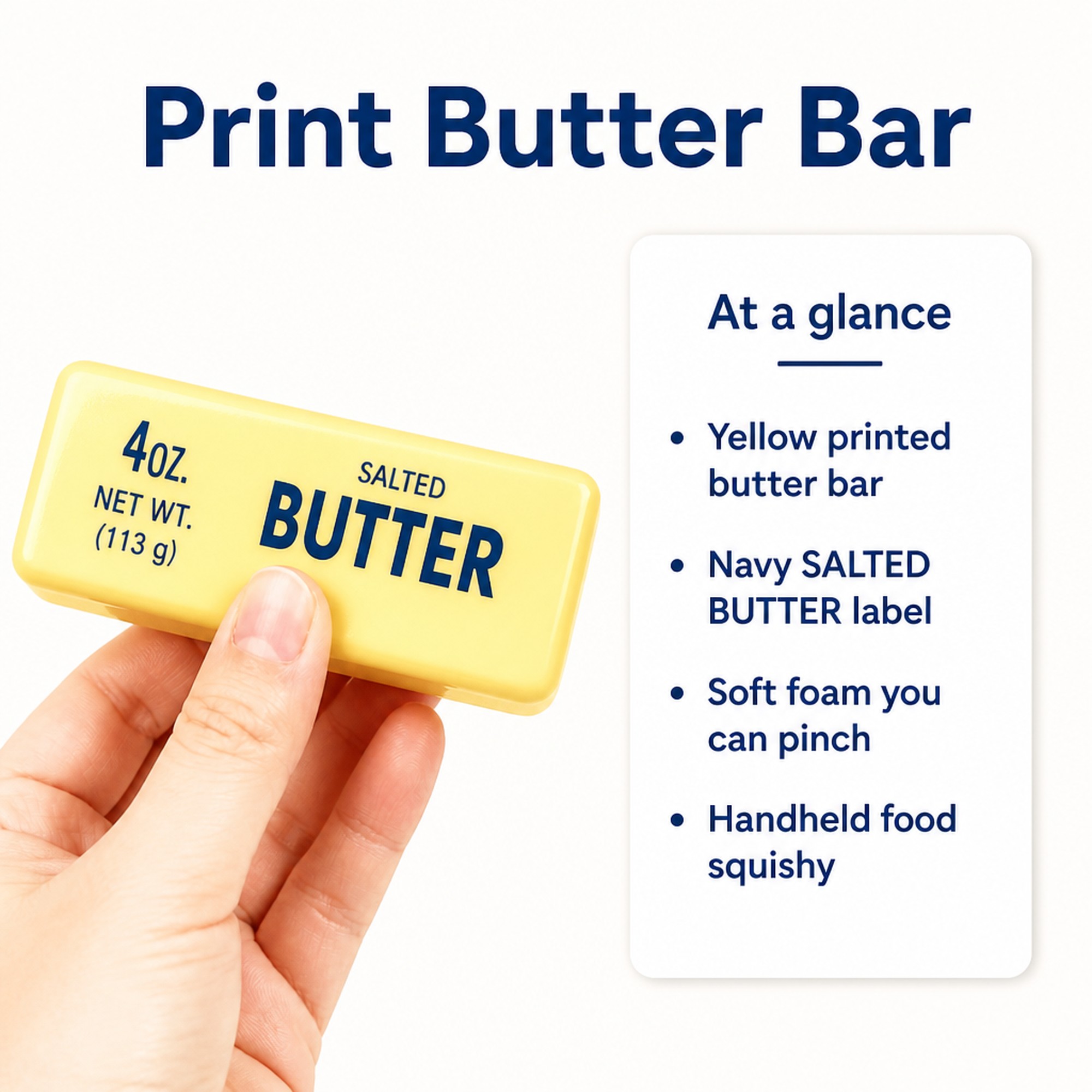 Print Butter Bar at a glance