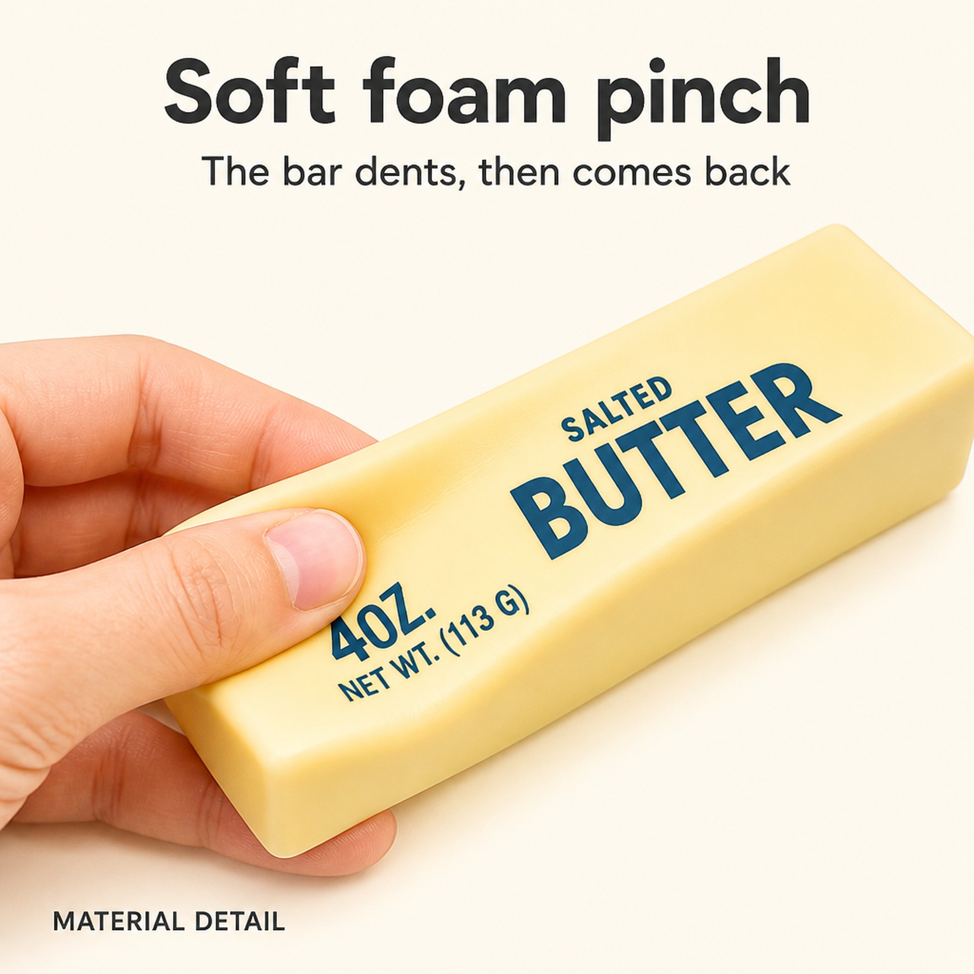 Butter Bar foam squeeze