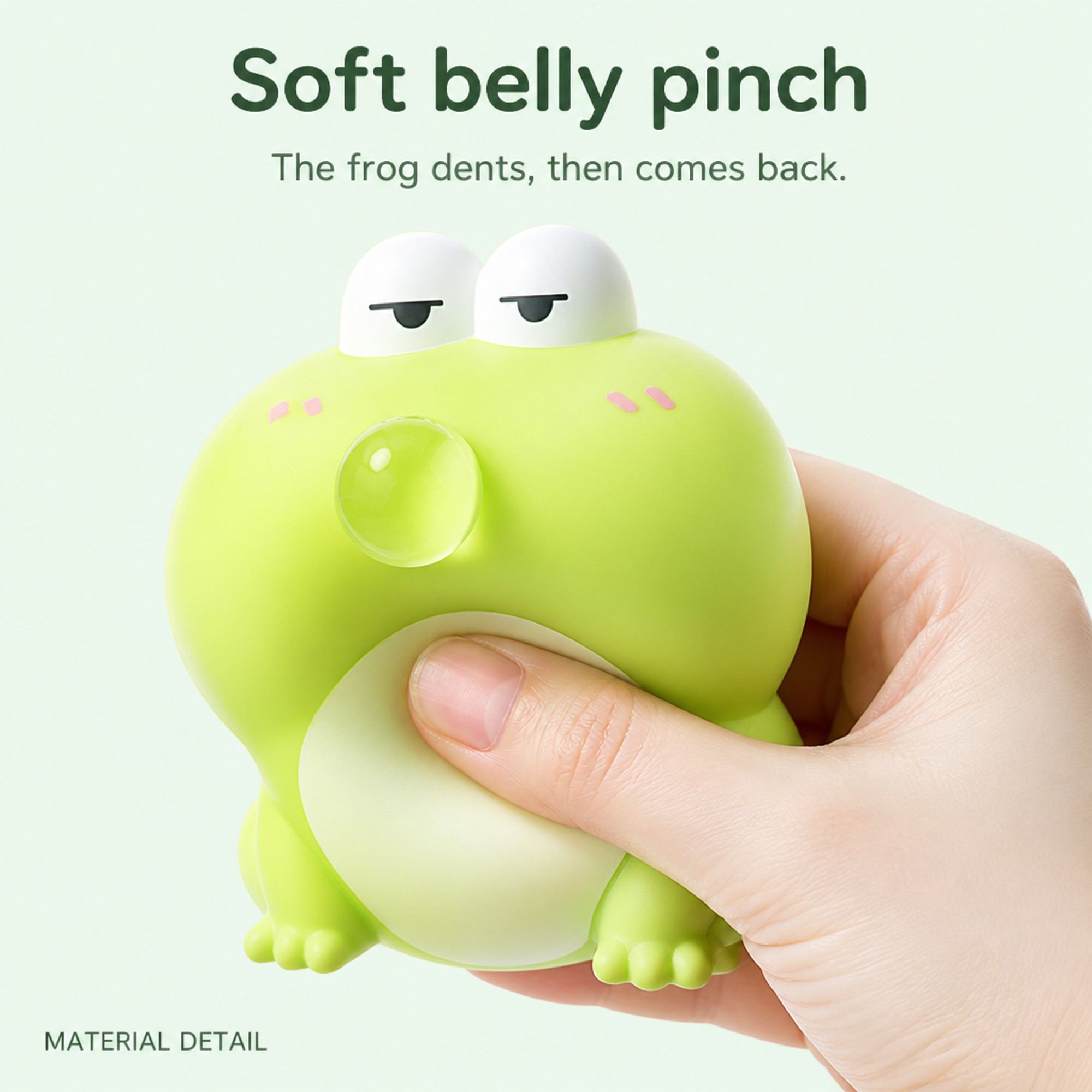 Bubble Frog belly squeeze