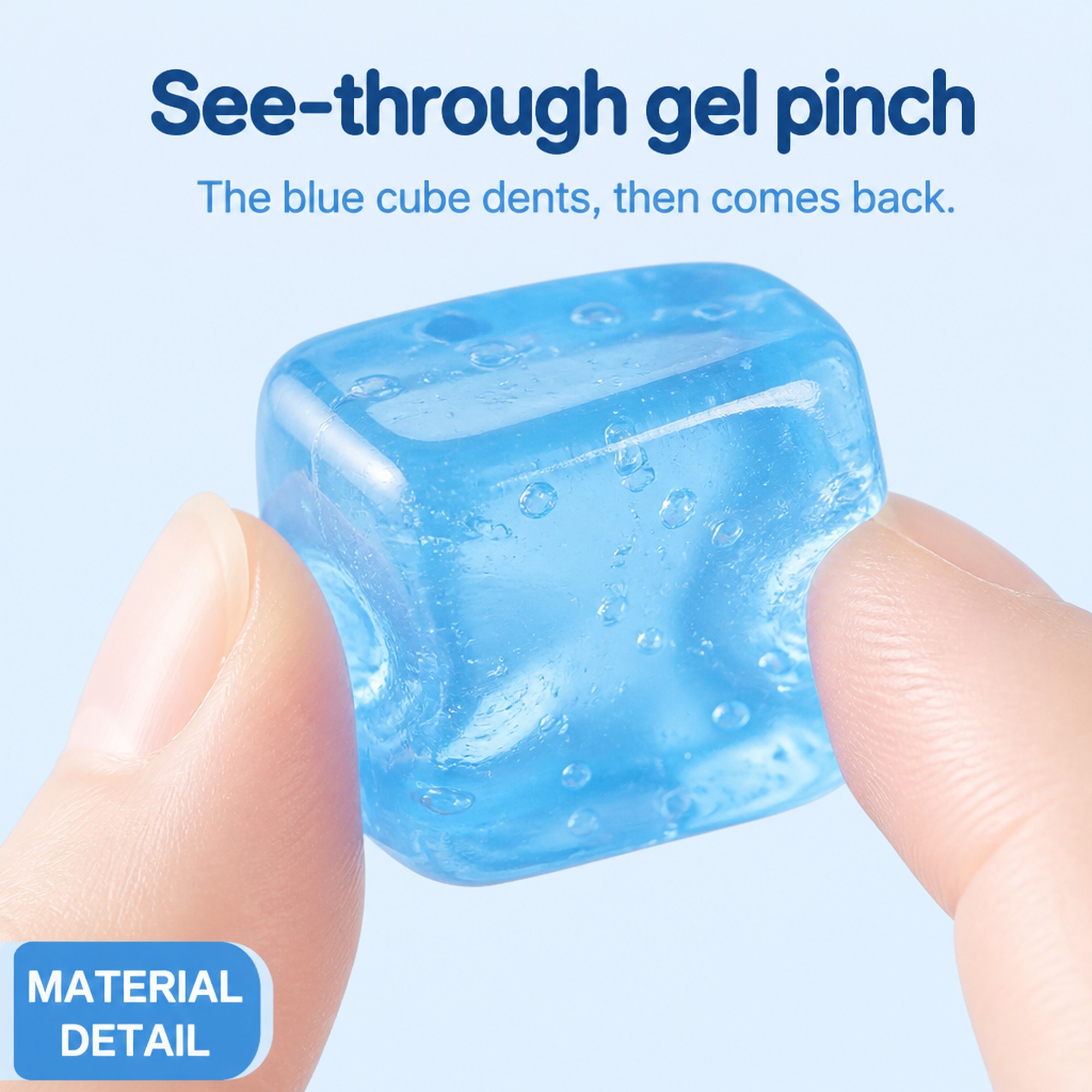 Sky Gel Cube see-through gel