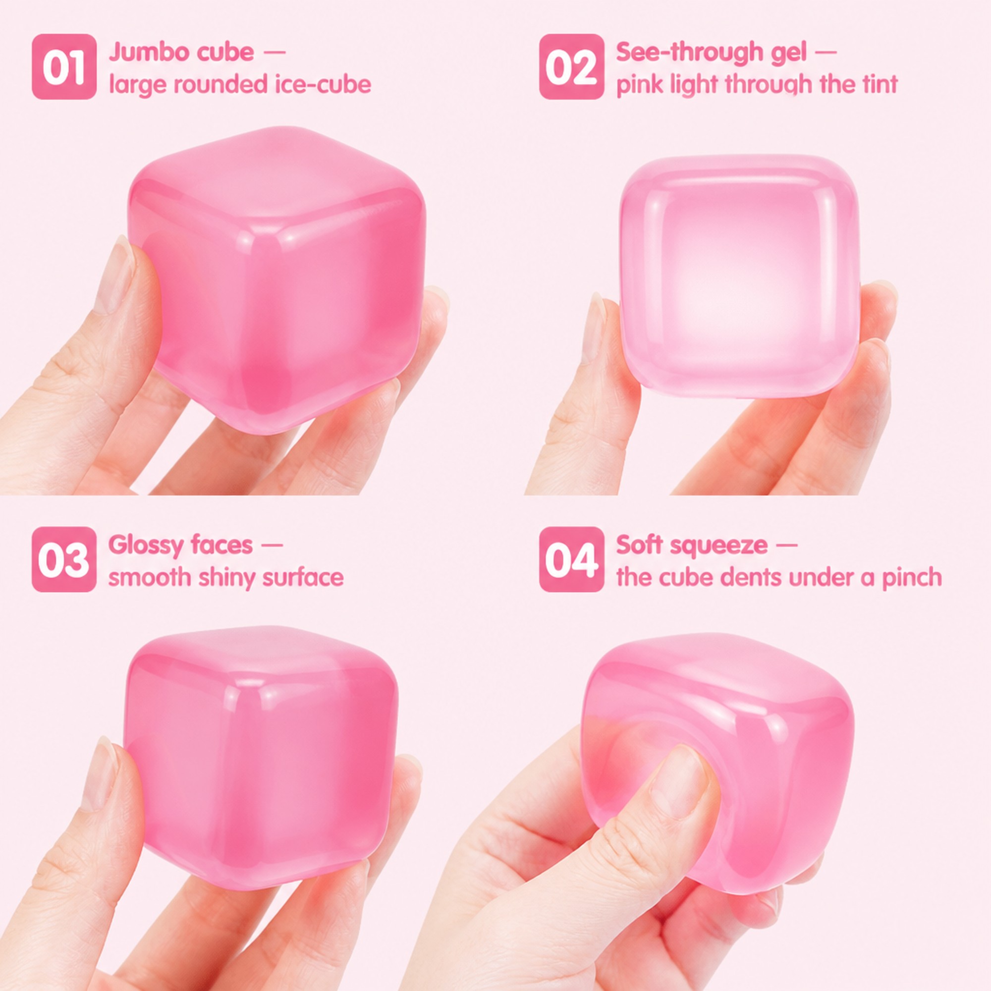 Blush Ice Cube features