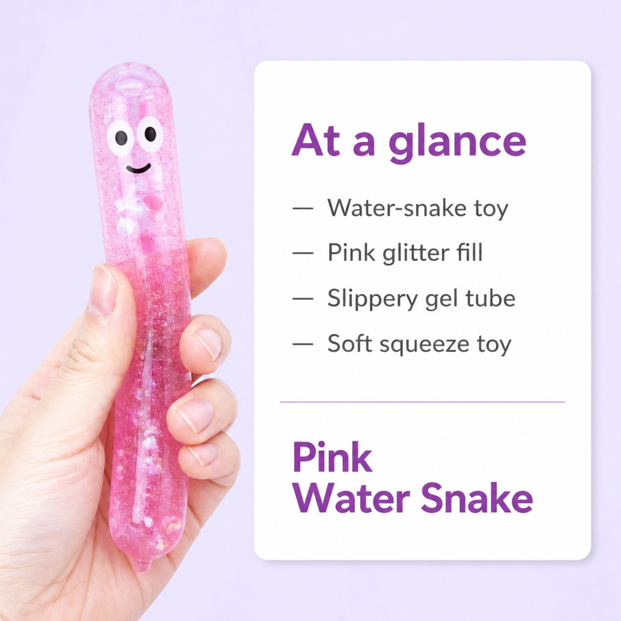 Pink Water Snake at a glance