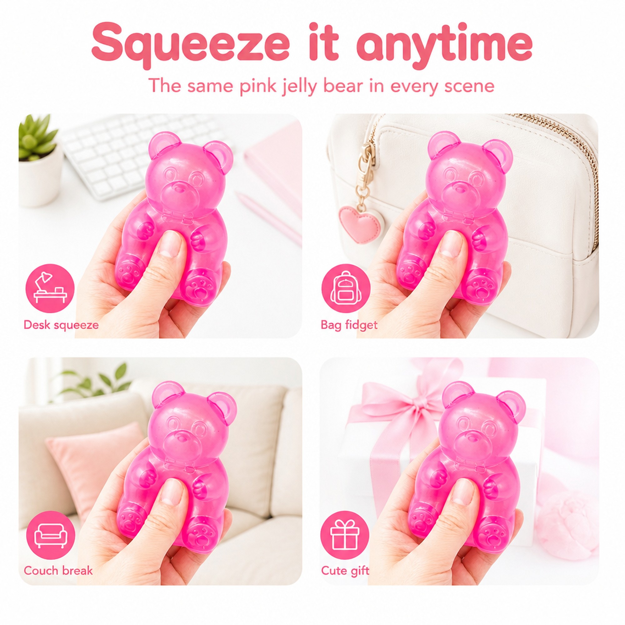 Pink Jelly Bear use occasions