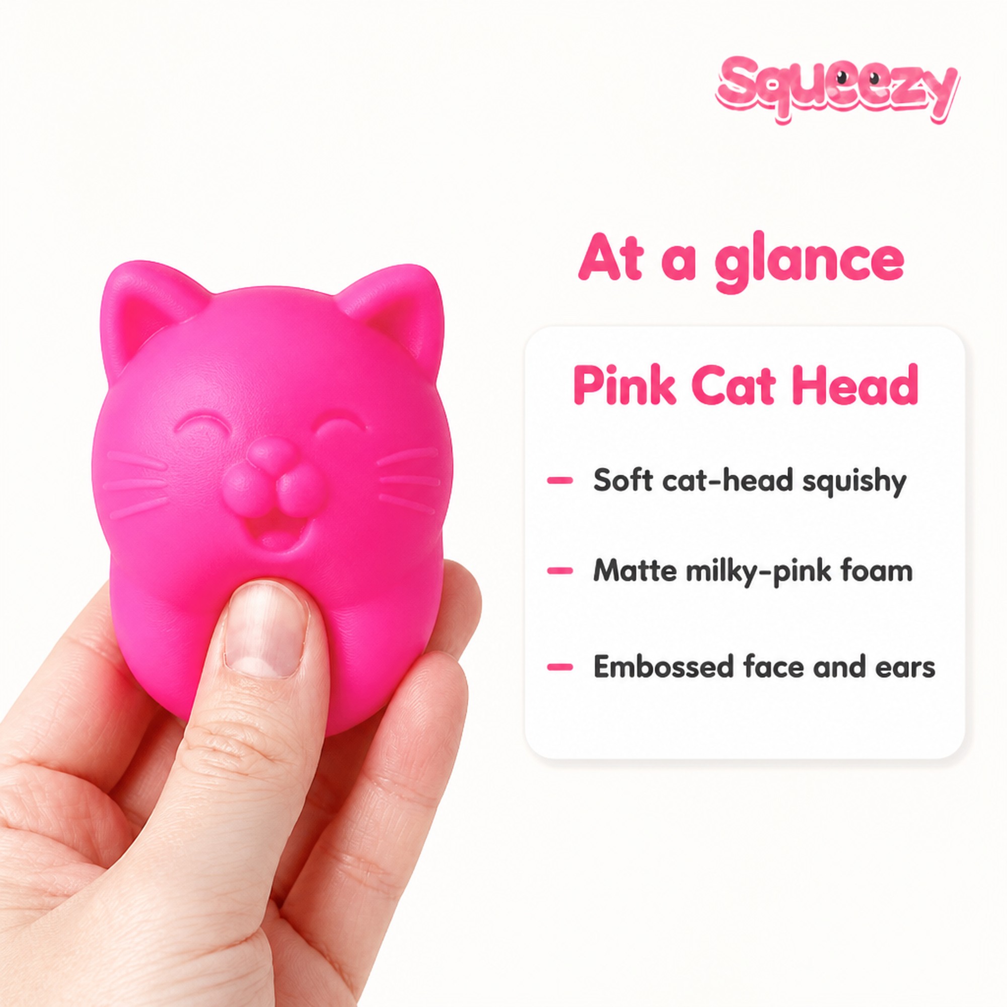 Pink Cat Head at a glance