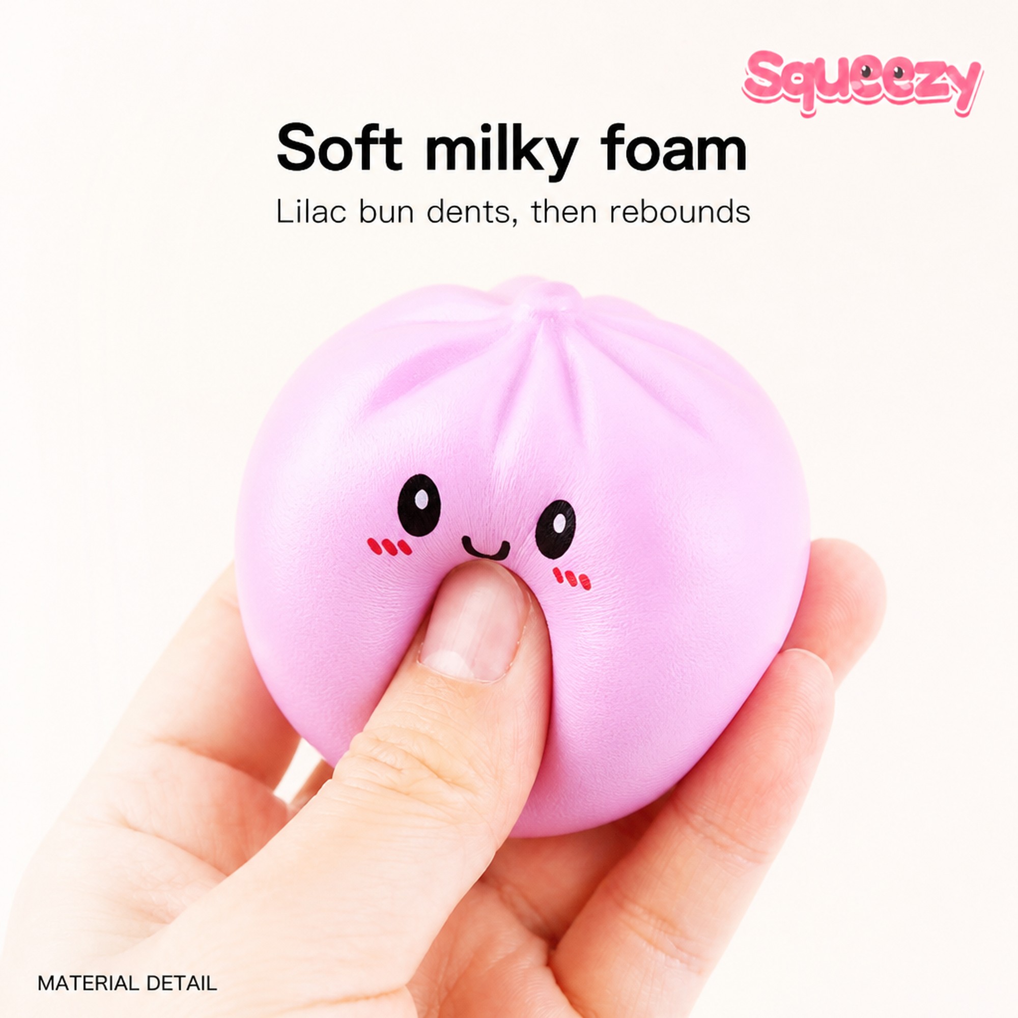 Lilac Steamer Bao milky foam squeeze