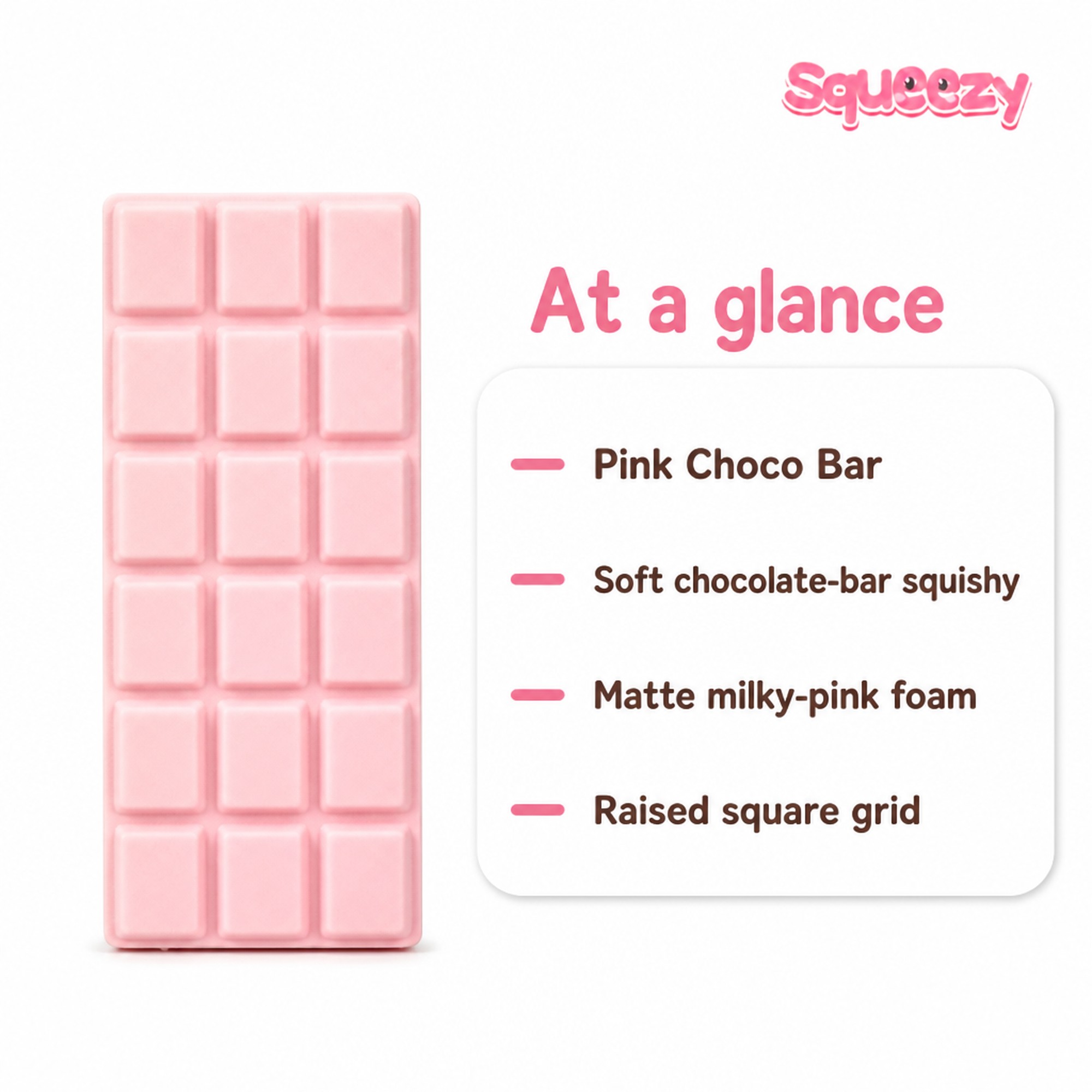 Pink Choco Bar at a glance
