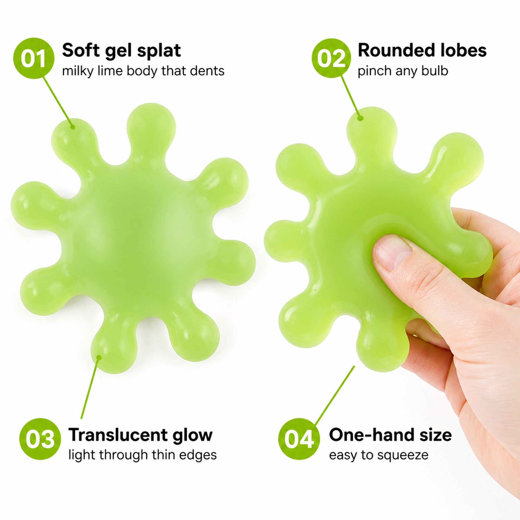 Lime Splat features