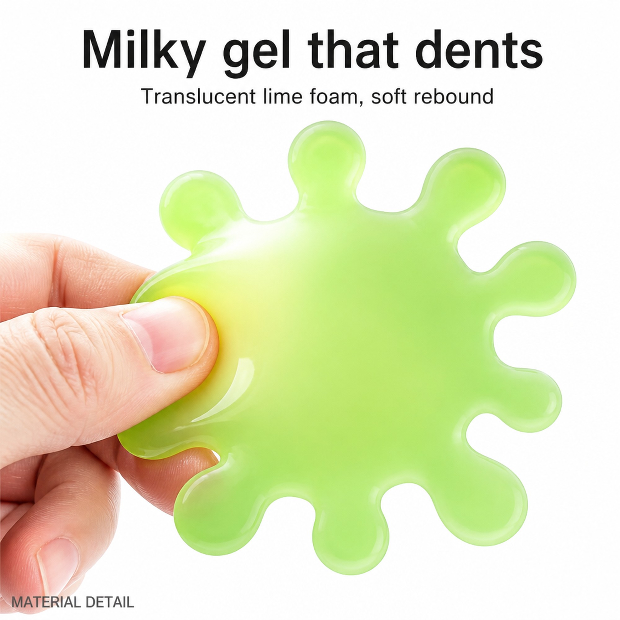 Lime Splat milky gel squeeze