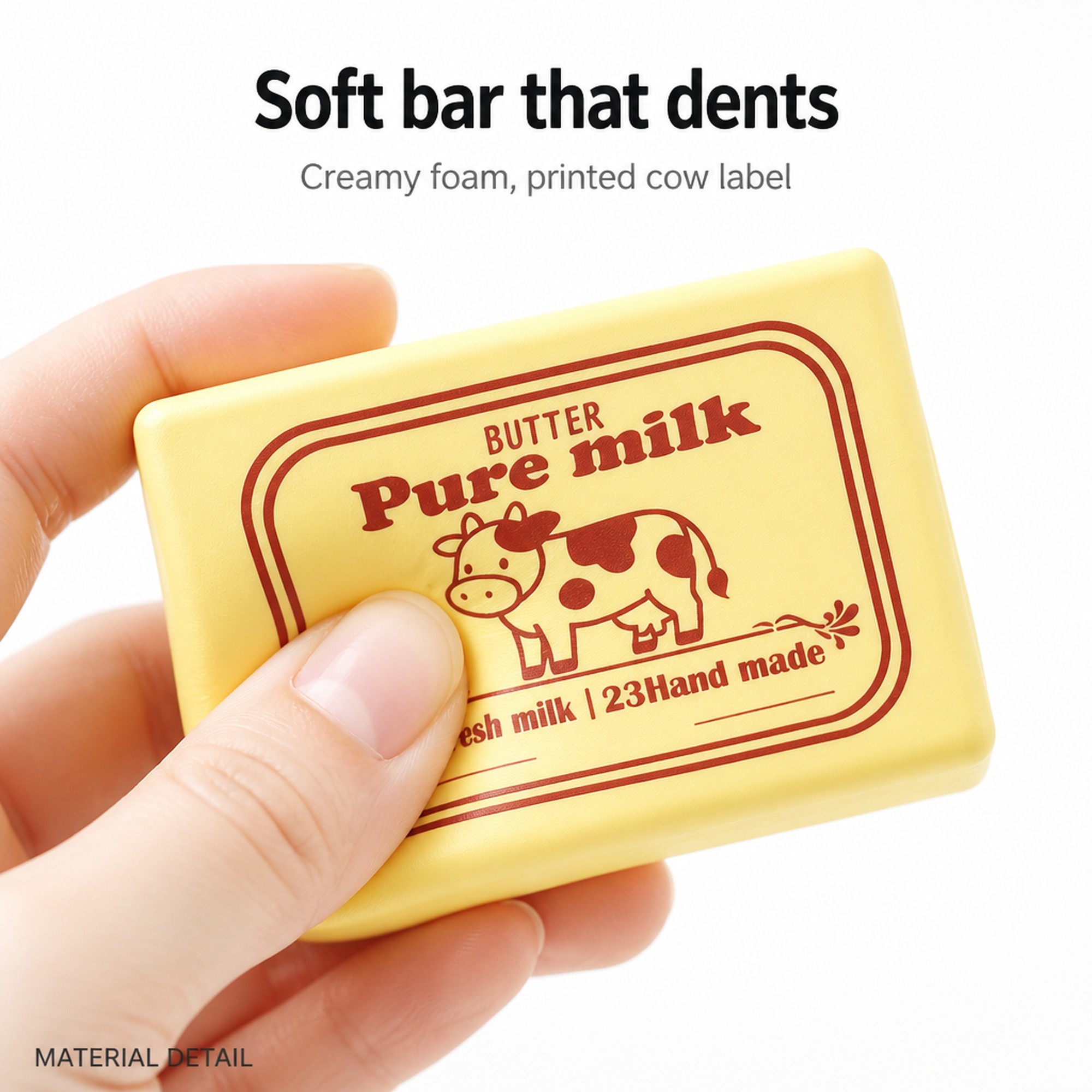 Pure Milk Butter foam squeeze
