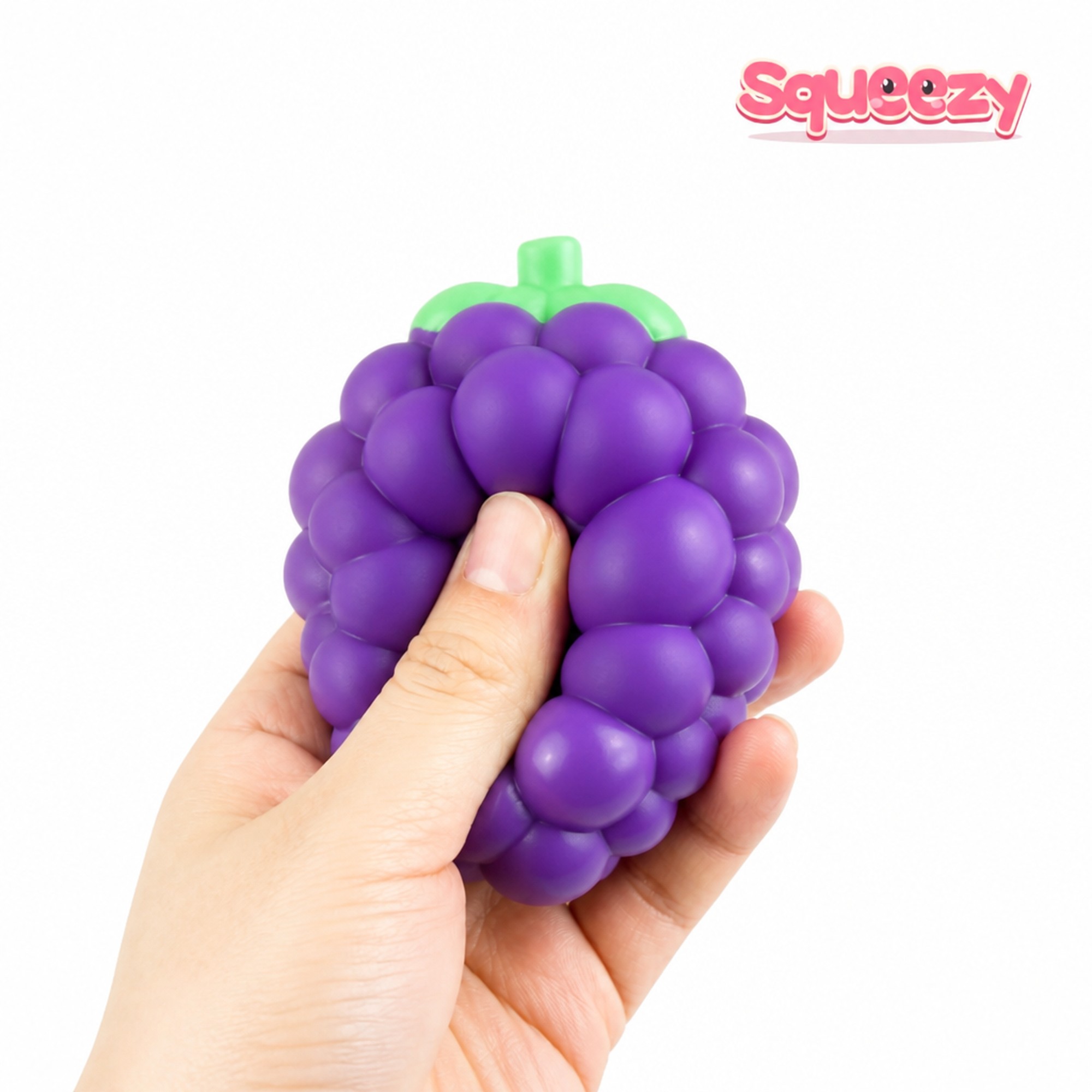 Jumbo Grape being squeezed