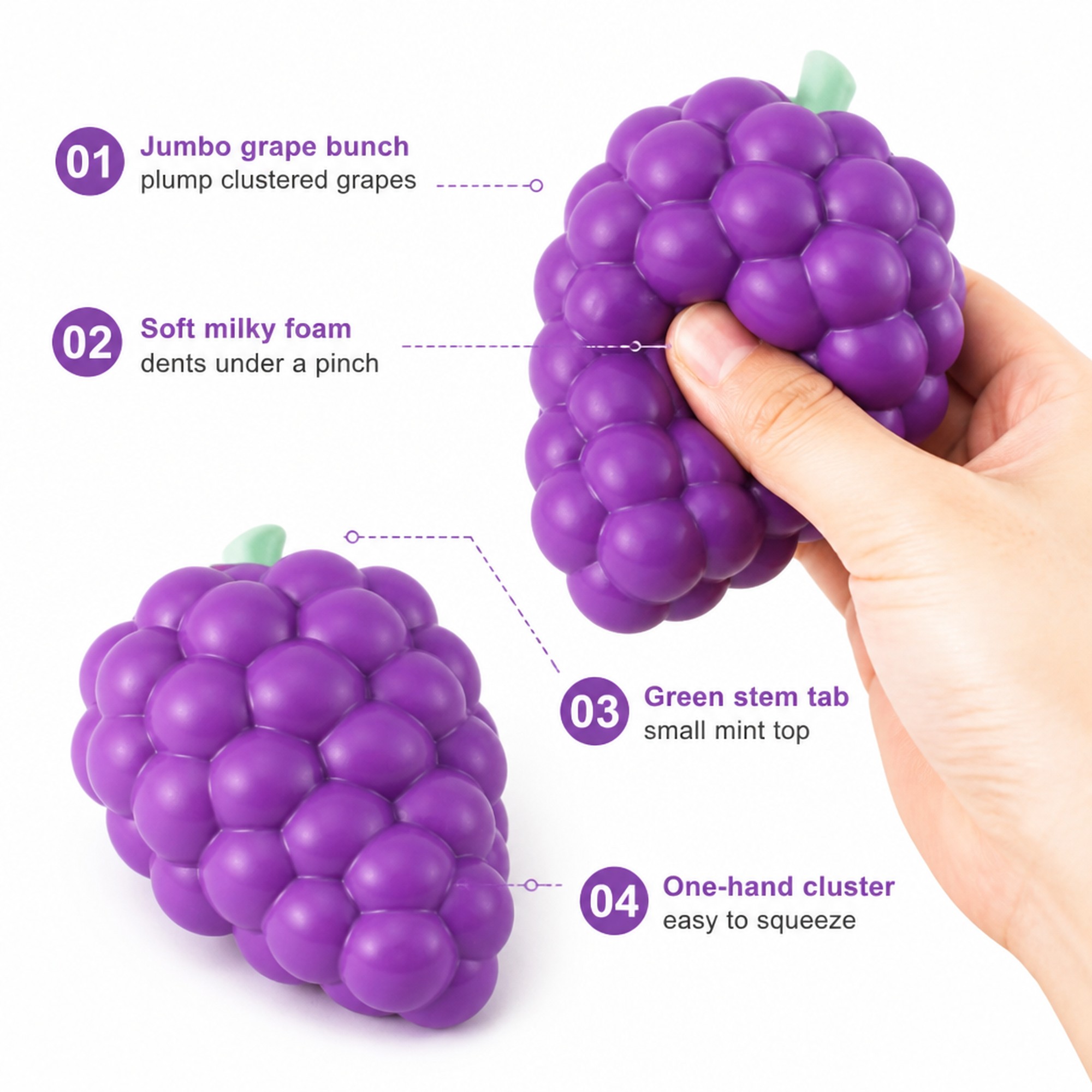 Jumbo Grape features