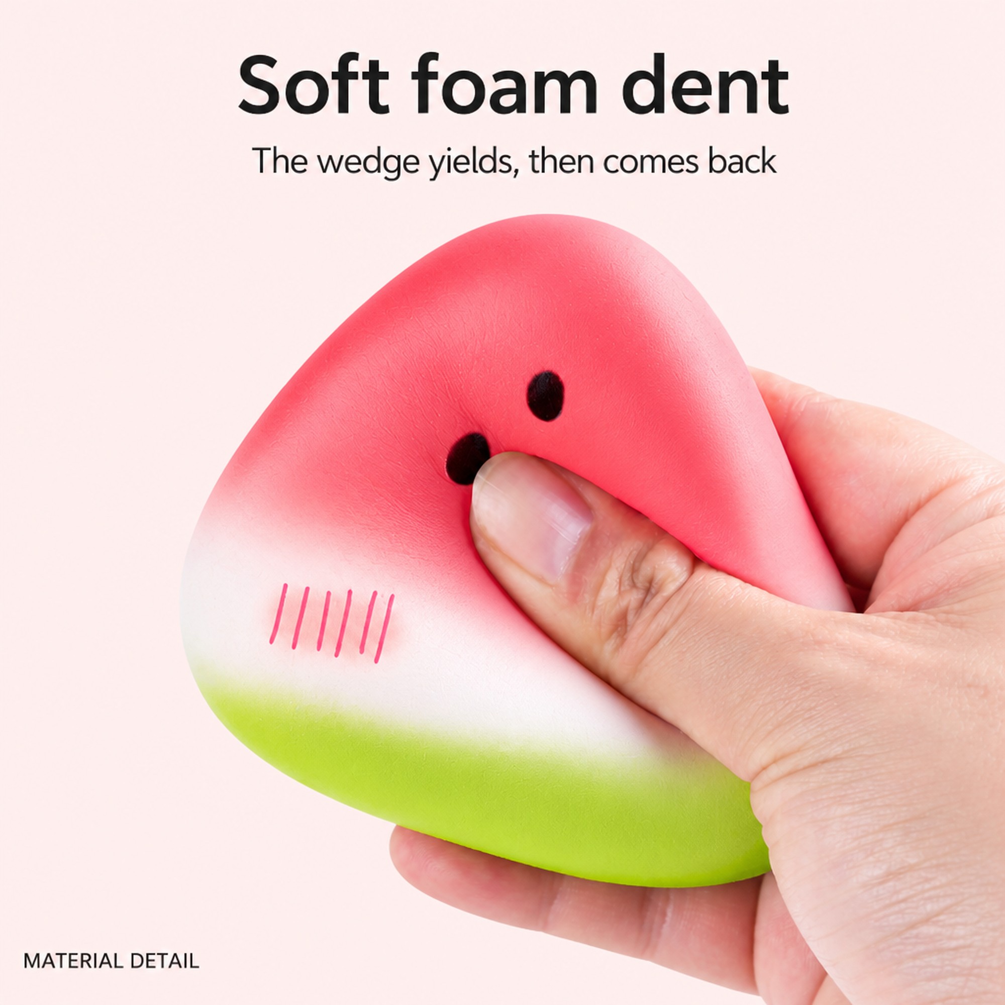 Watermelon Wedge foam squeeze