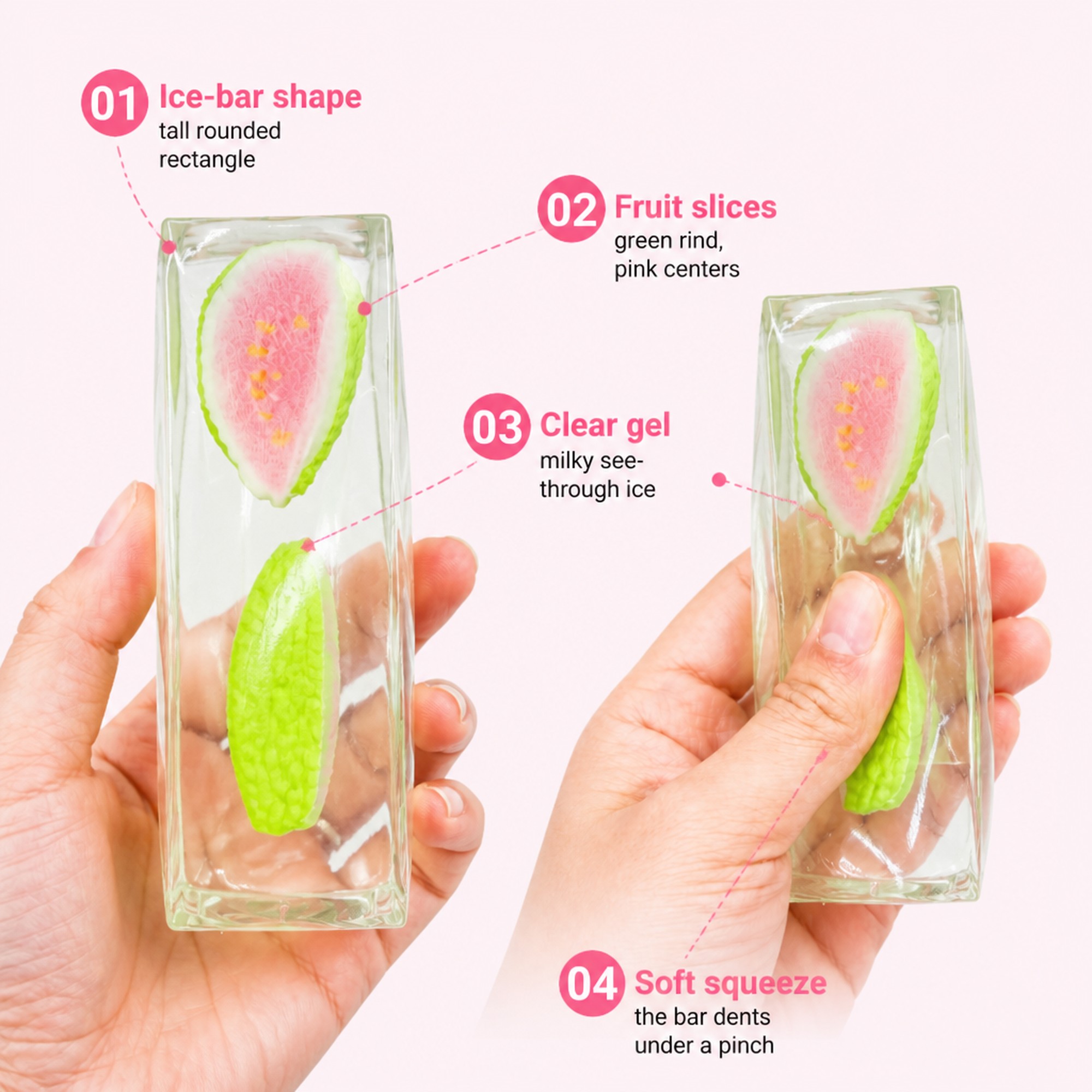 Guava Ice Bar features