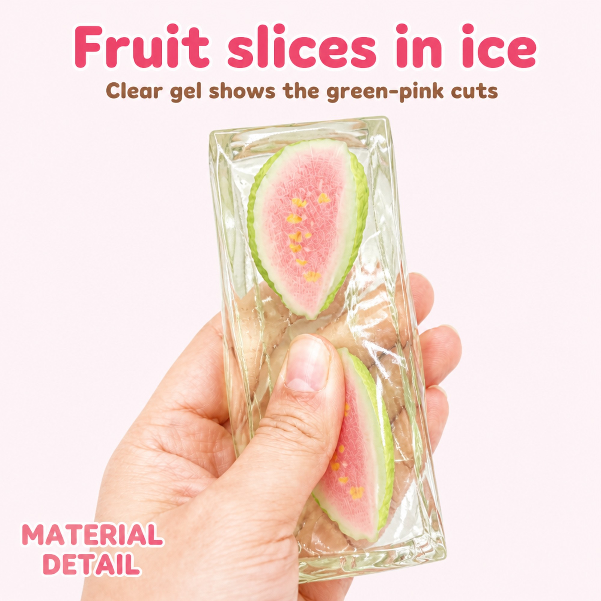 Guava Ice Bar fruit slices