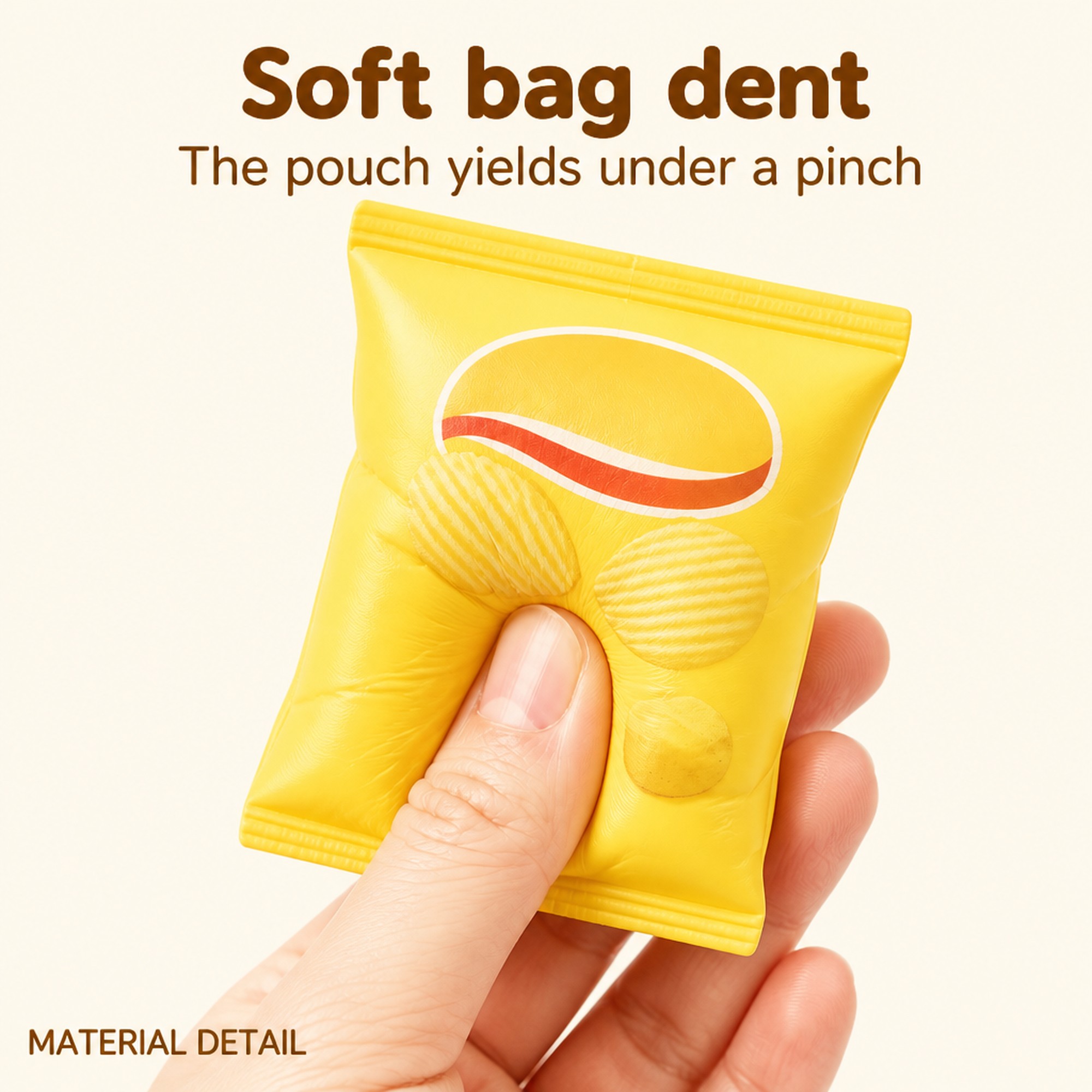 Chip Snack Bag foam squeeze
