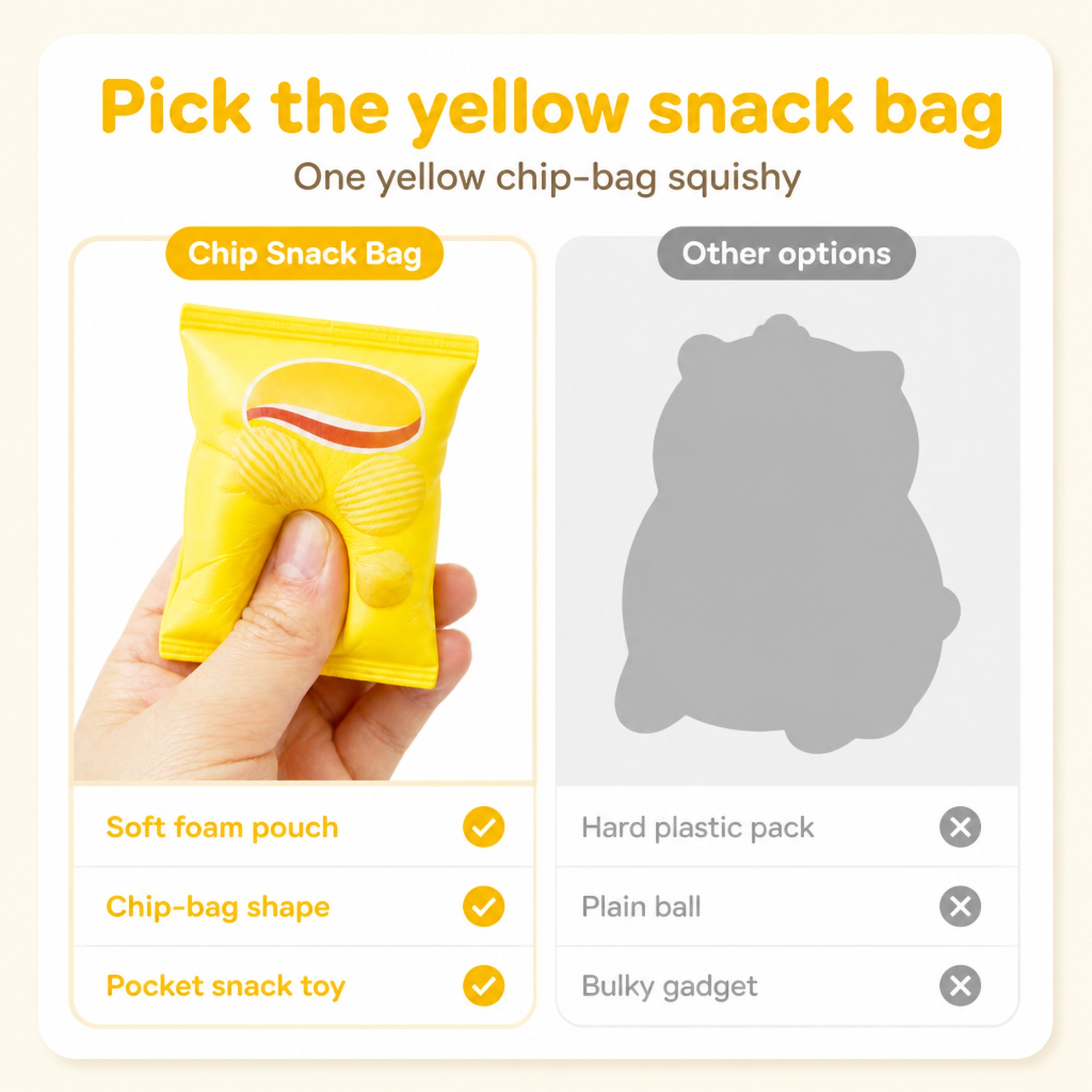 Chip Snack Bag compared with other options