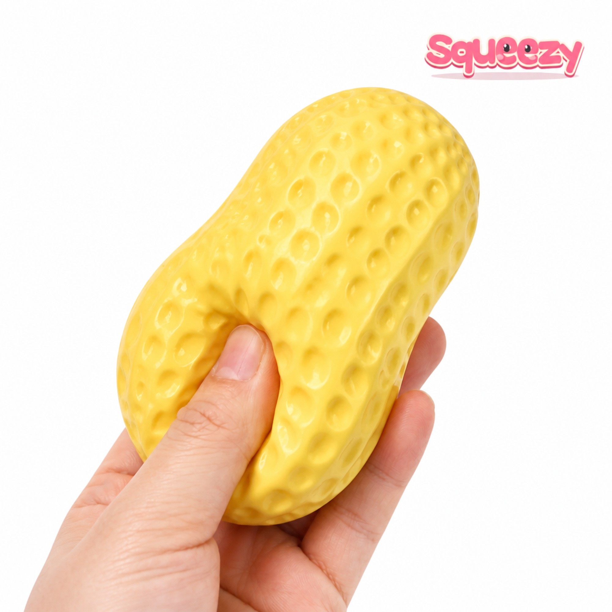 Peanut Shell being squeezed