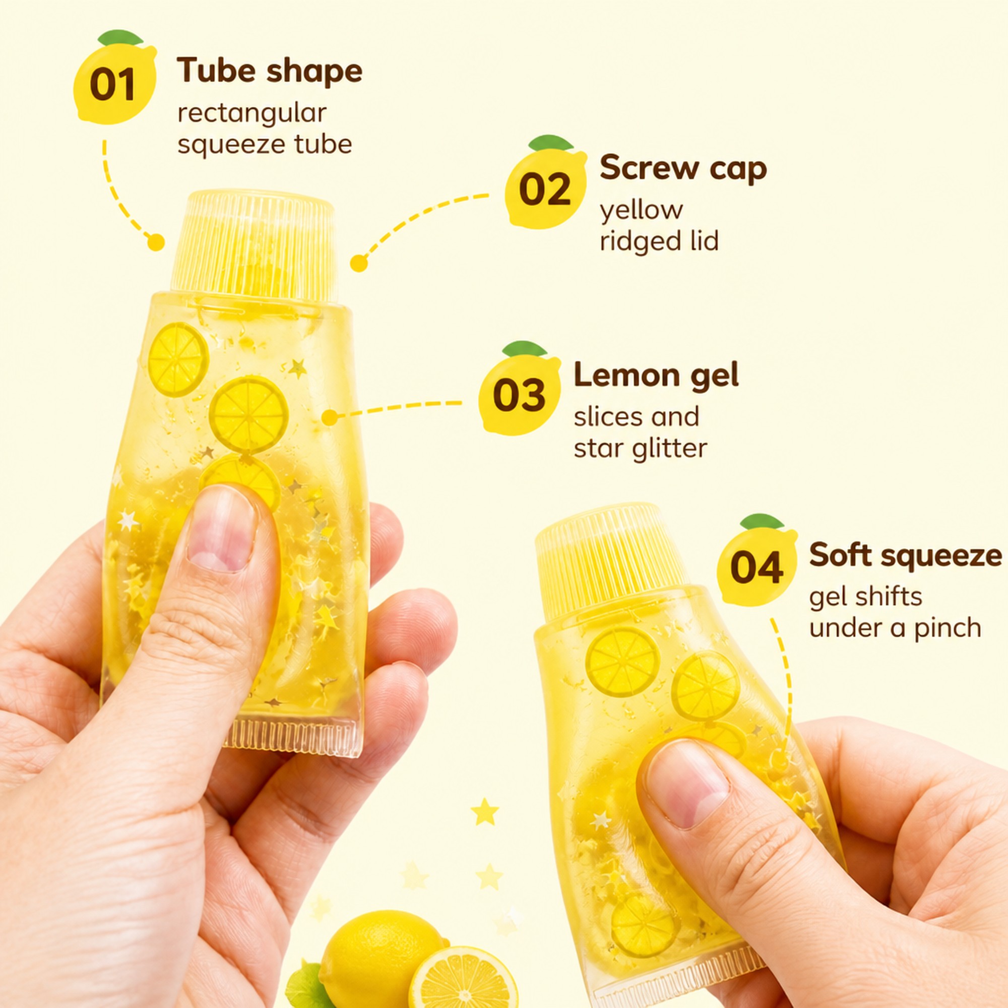 Lemon Toothpaste features