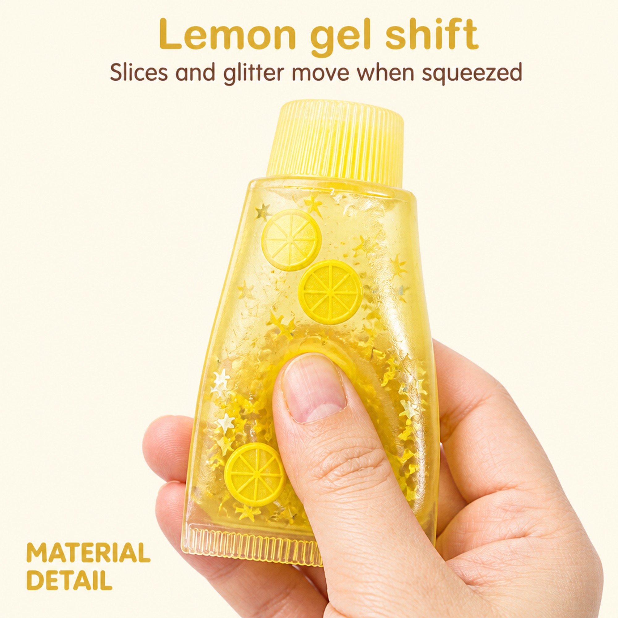 Lemon Toothpaste gel and charms