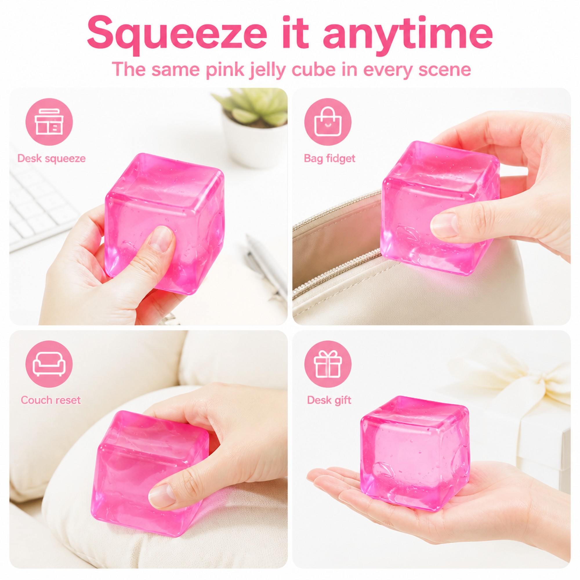 Jumbo Pink Cube use occasions
