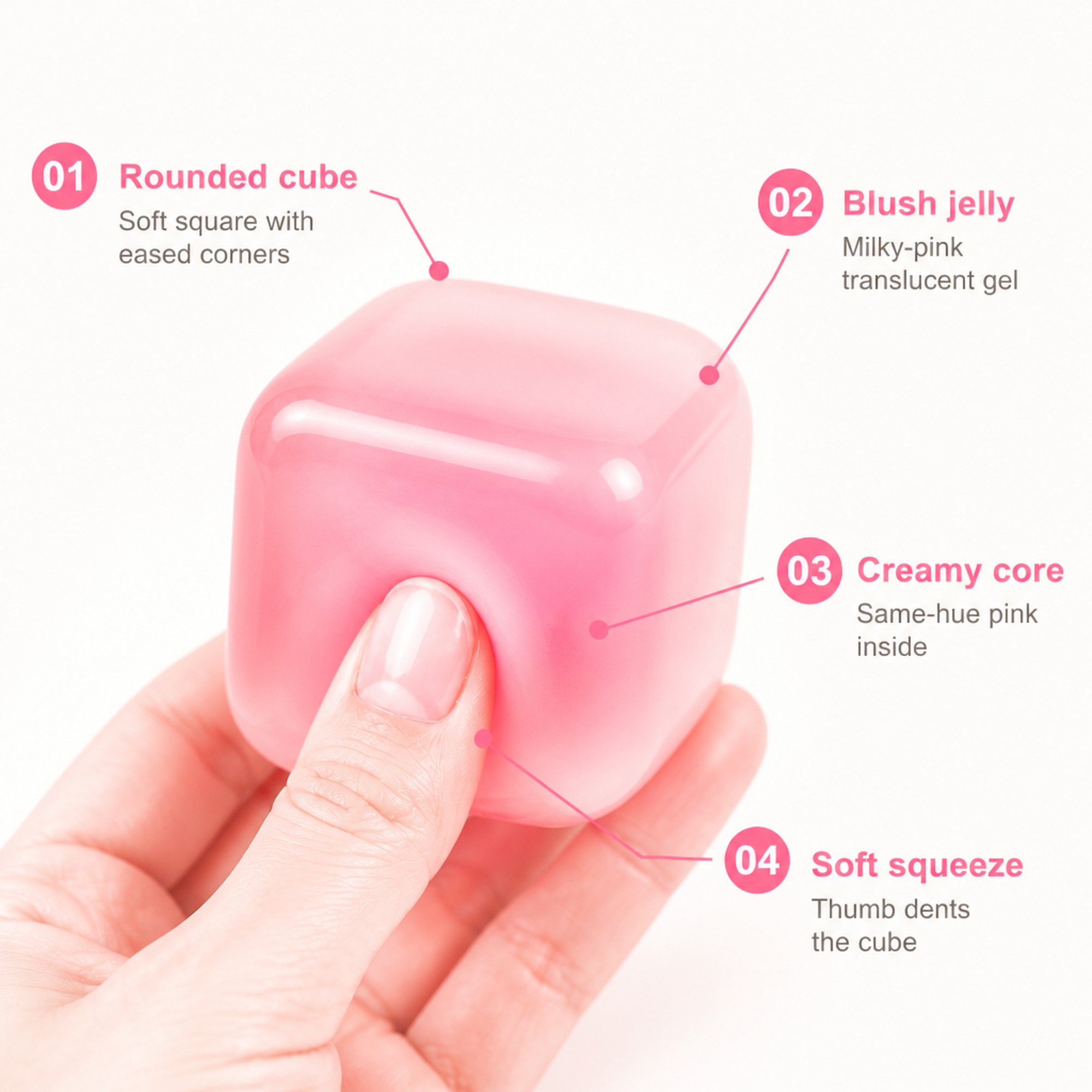 Blush Ice Cube features
