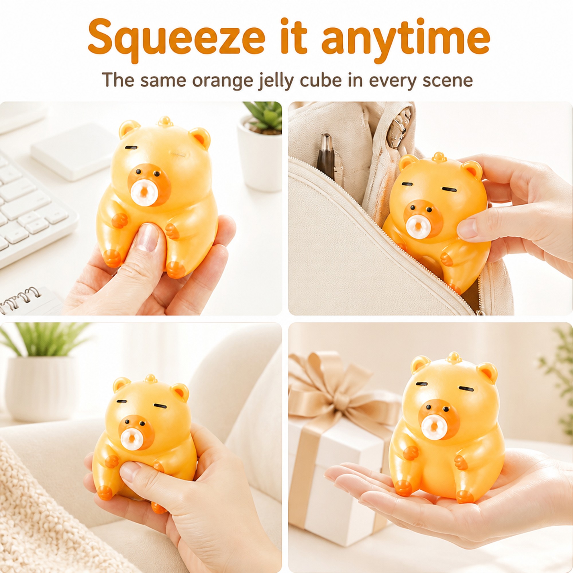 Orange Gel Cube use occasions