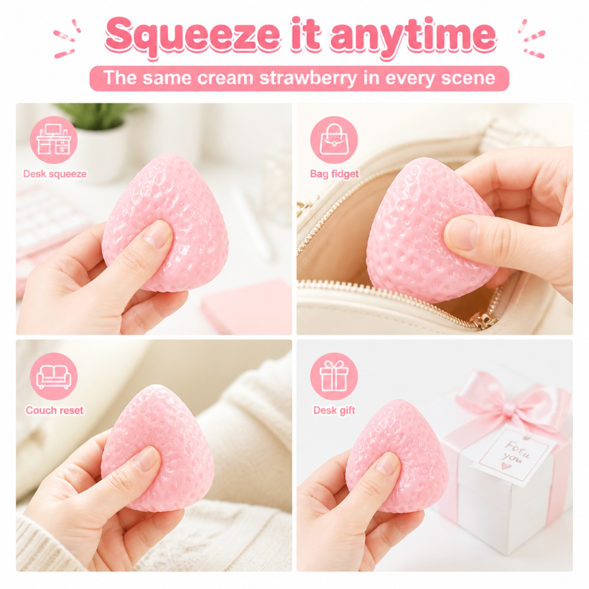 Cream Strawberry use occasions