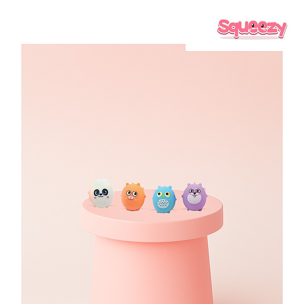 Animal Cuties Soft being squeezed