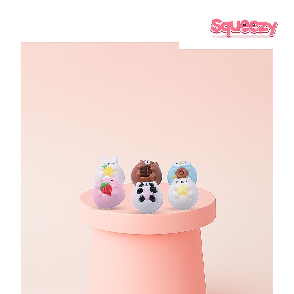 Cute Animal Squishies Little Animal being squeezed