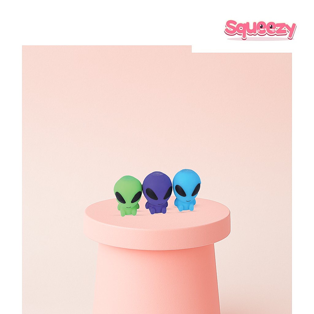 EVA Alien Soft being squeezed