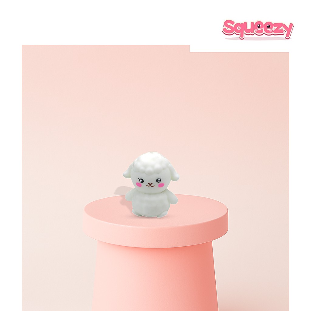 EVA Sheep Soft being squeezed