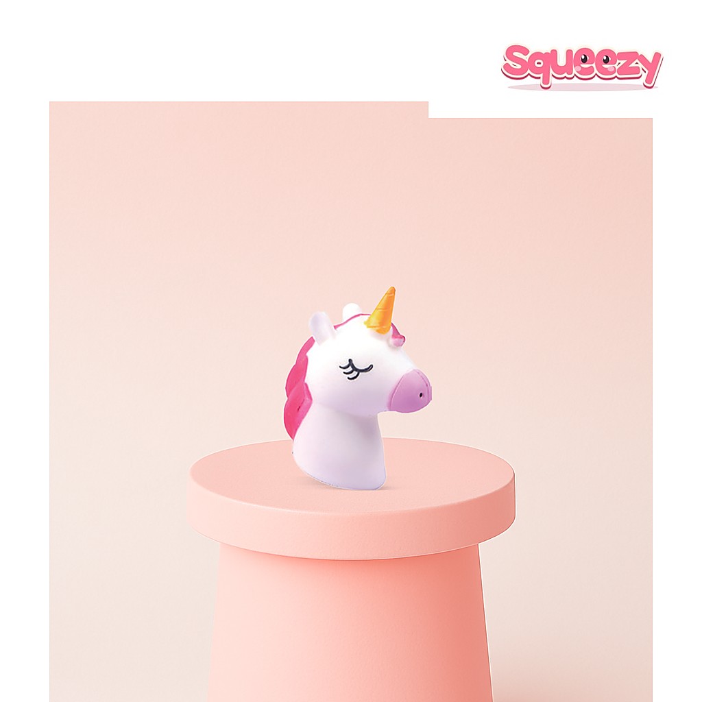 EVA Unicorn Soft being squeezed