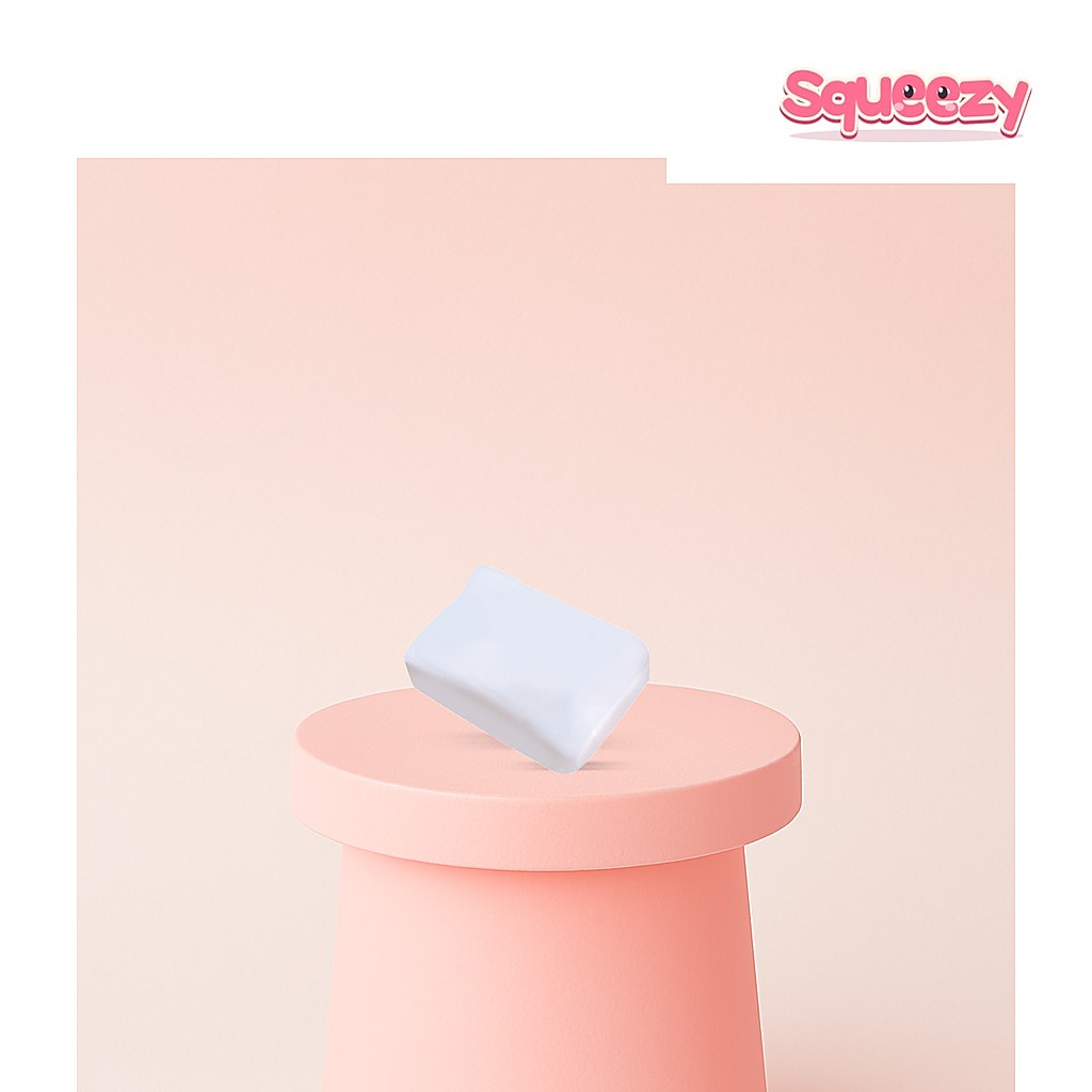 Pure Milk Squishies Milk Carton being squeezed
