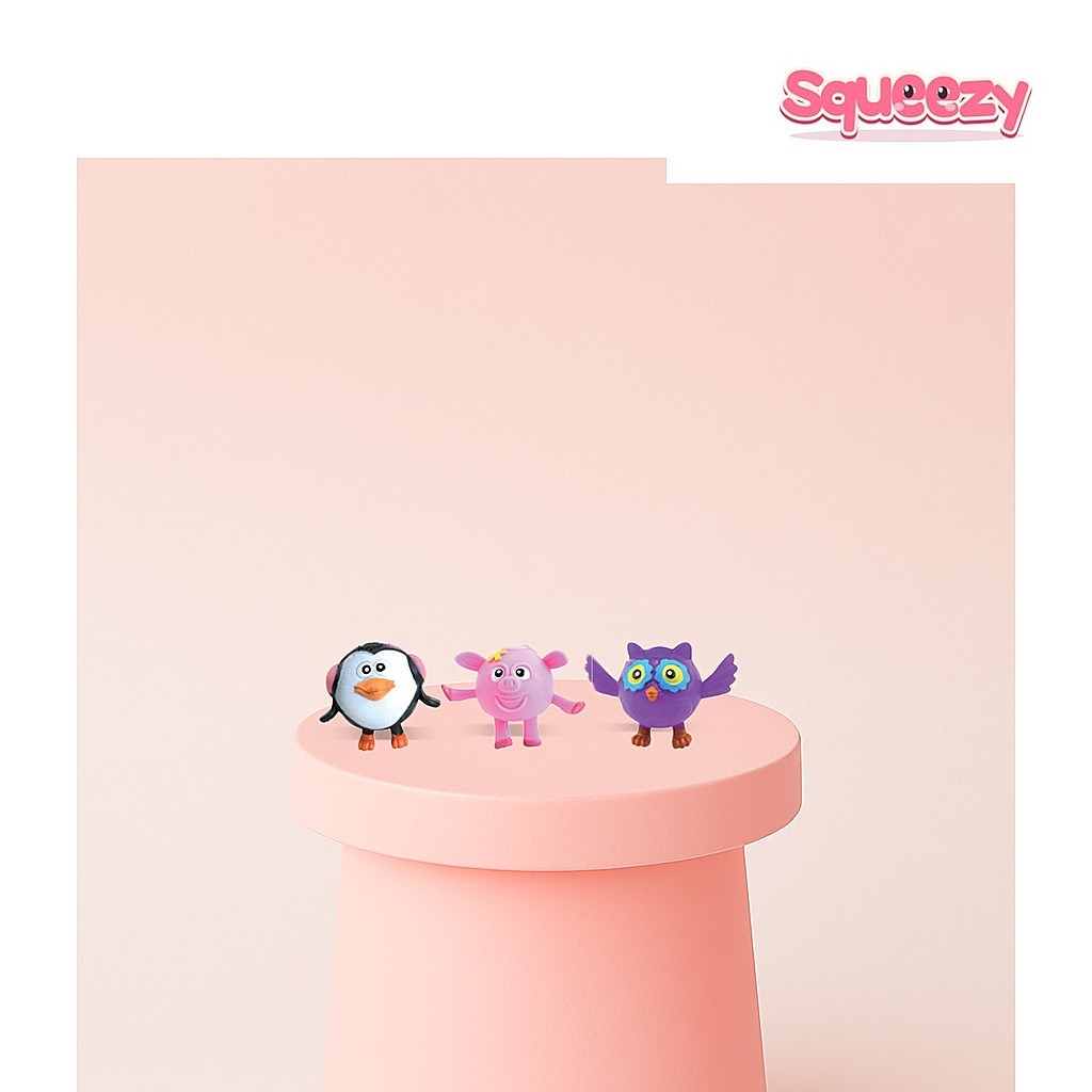 Squishy Animal being squeezed