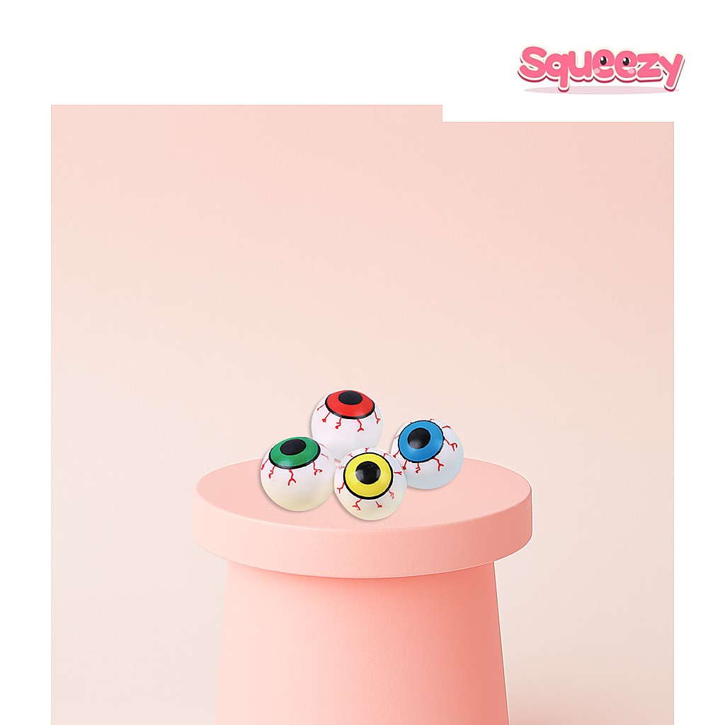 Super Squishy Eye Ball Giant Eyeball being squeezed