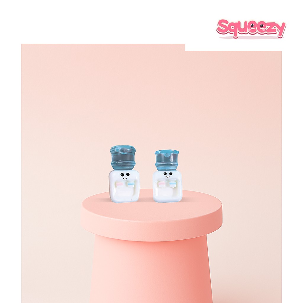 Water Dispenser Squishies Cute Water Cooler being squeezed