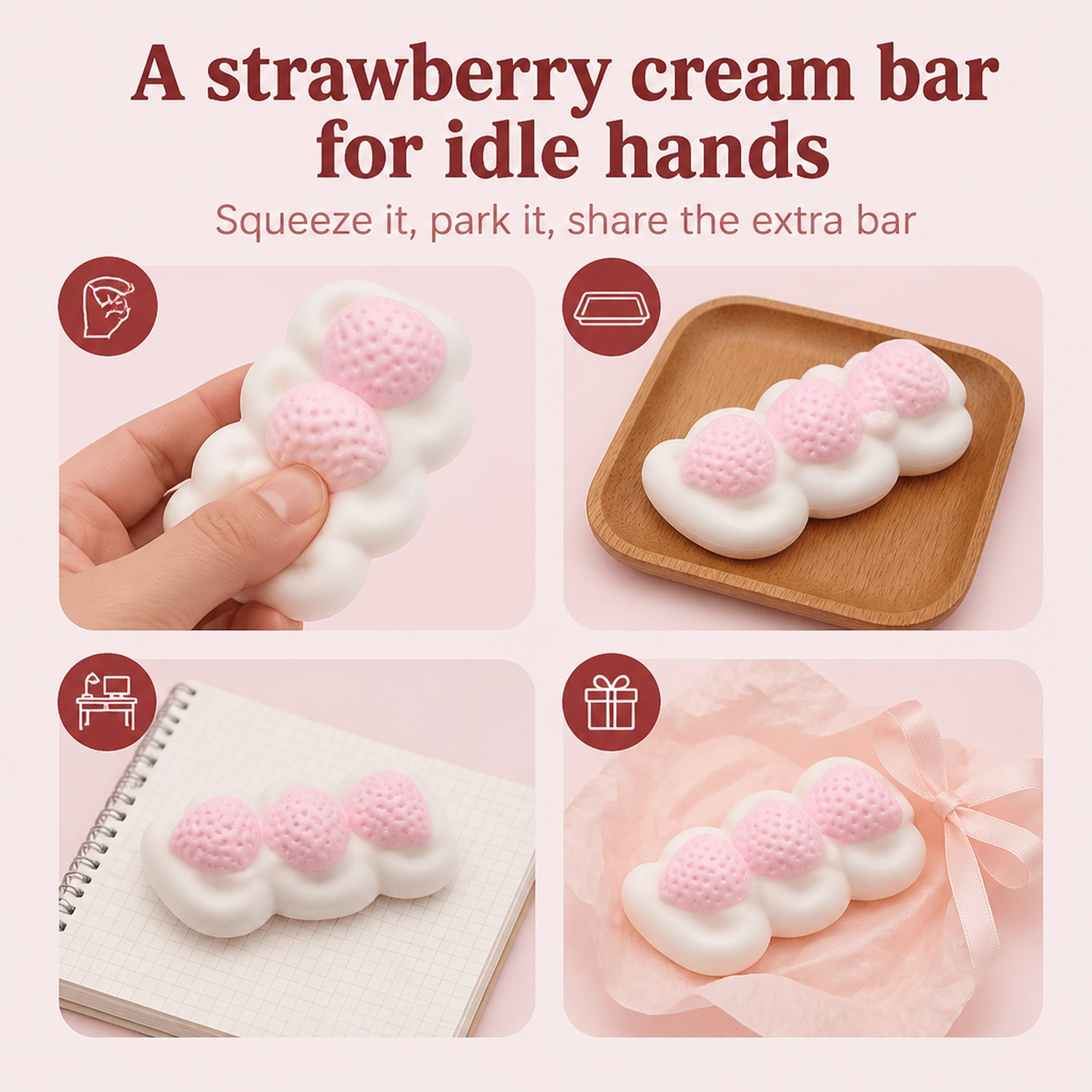 Strawberry Cream Bar use occasions