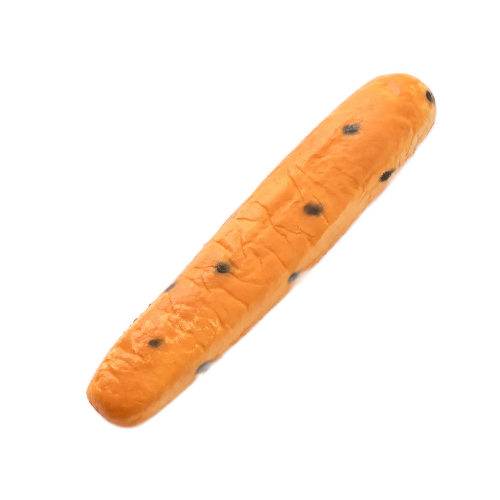 16 cm Dotted French Bread Stick Squishy — Baguette Squeeze Toy