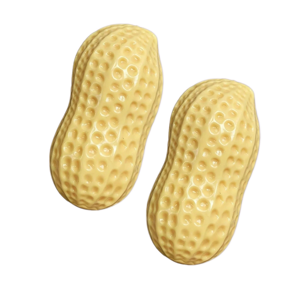 2 Pack Peanut Squishy — Double the Squeeze for Desk and Car