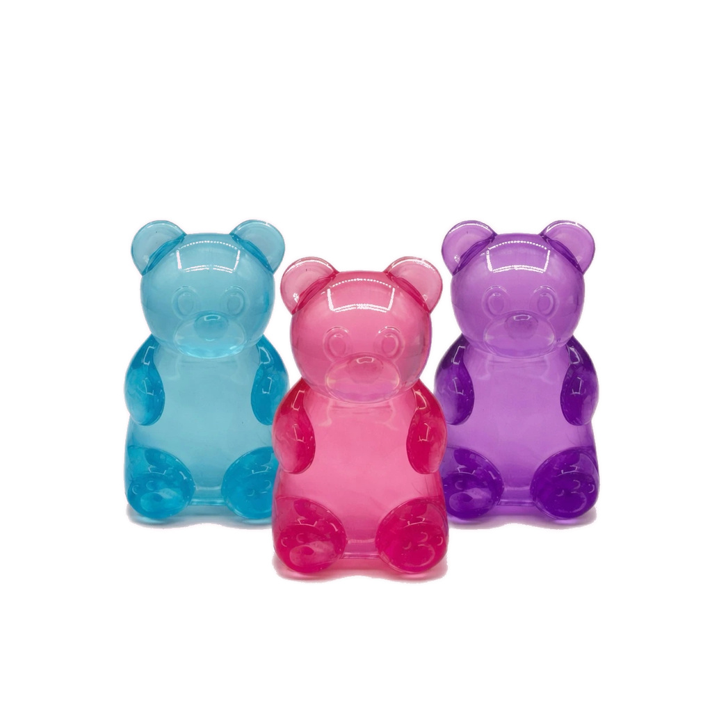 3 Pack Jumbo Jelly Bear Squishy Oversized Squeeze Toys