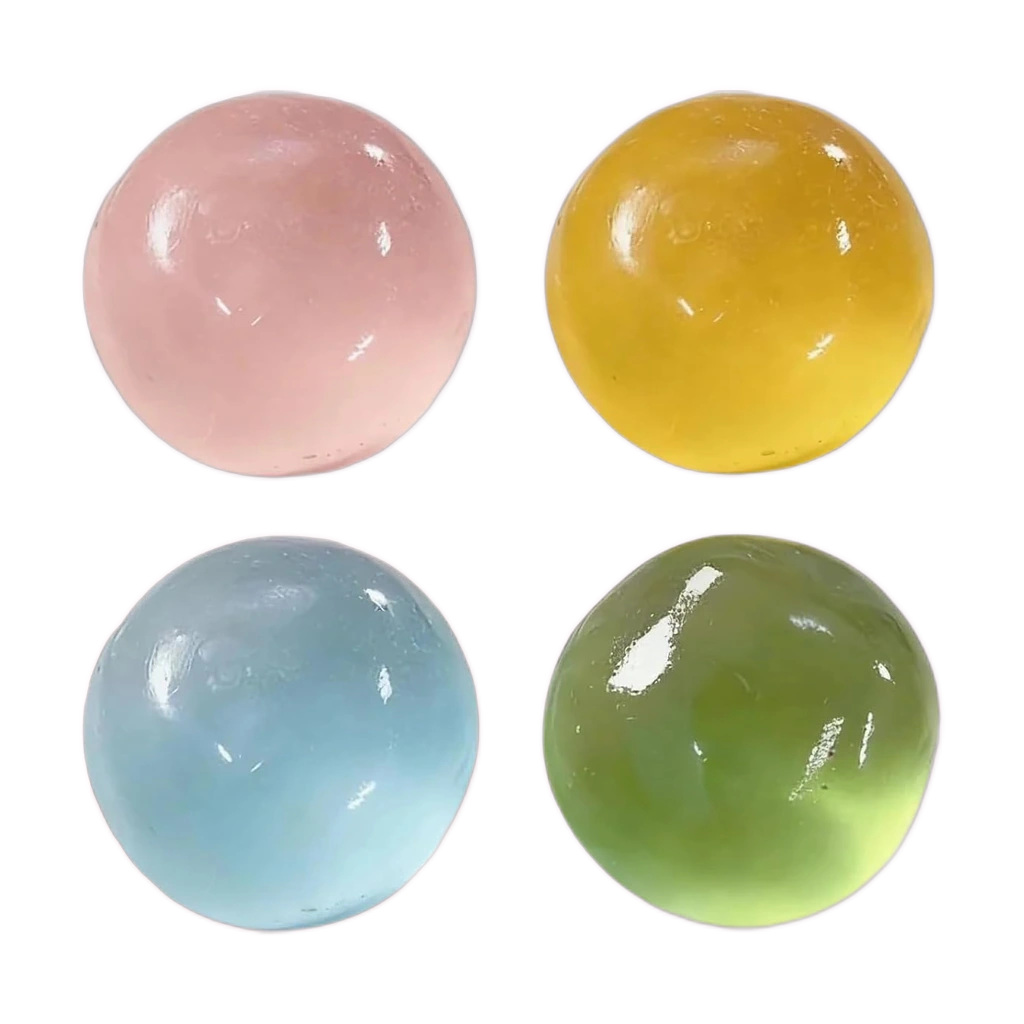 4 Pack Coconut Oil Squishy, Shareable Squeeze Set